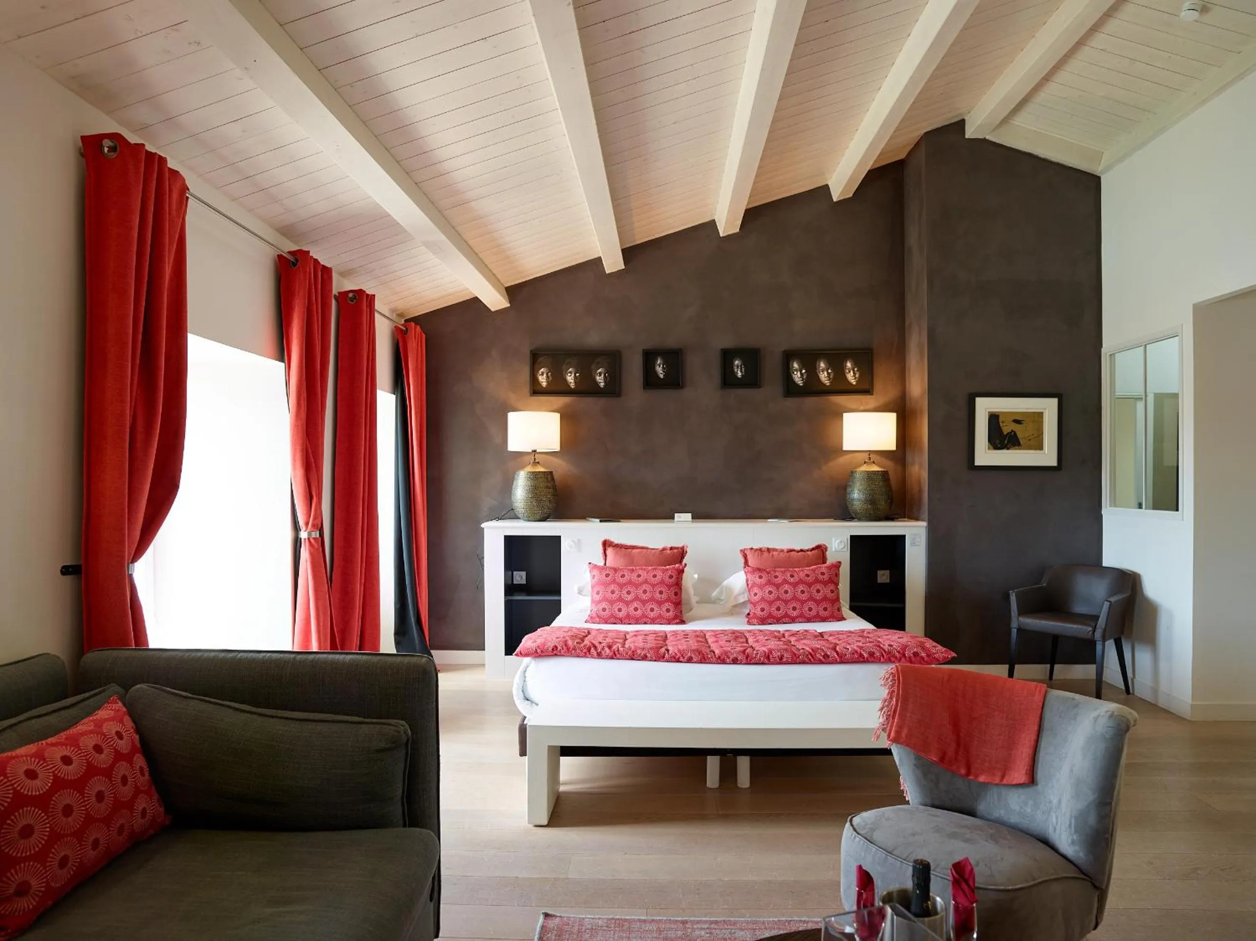 Seating area, Bed in Le Clos Du GALION - Ile de Ré