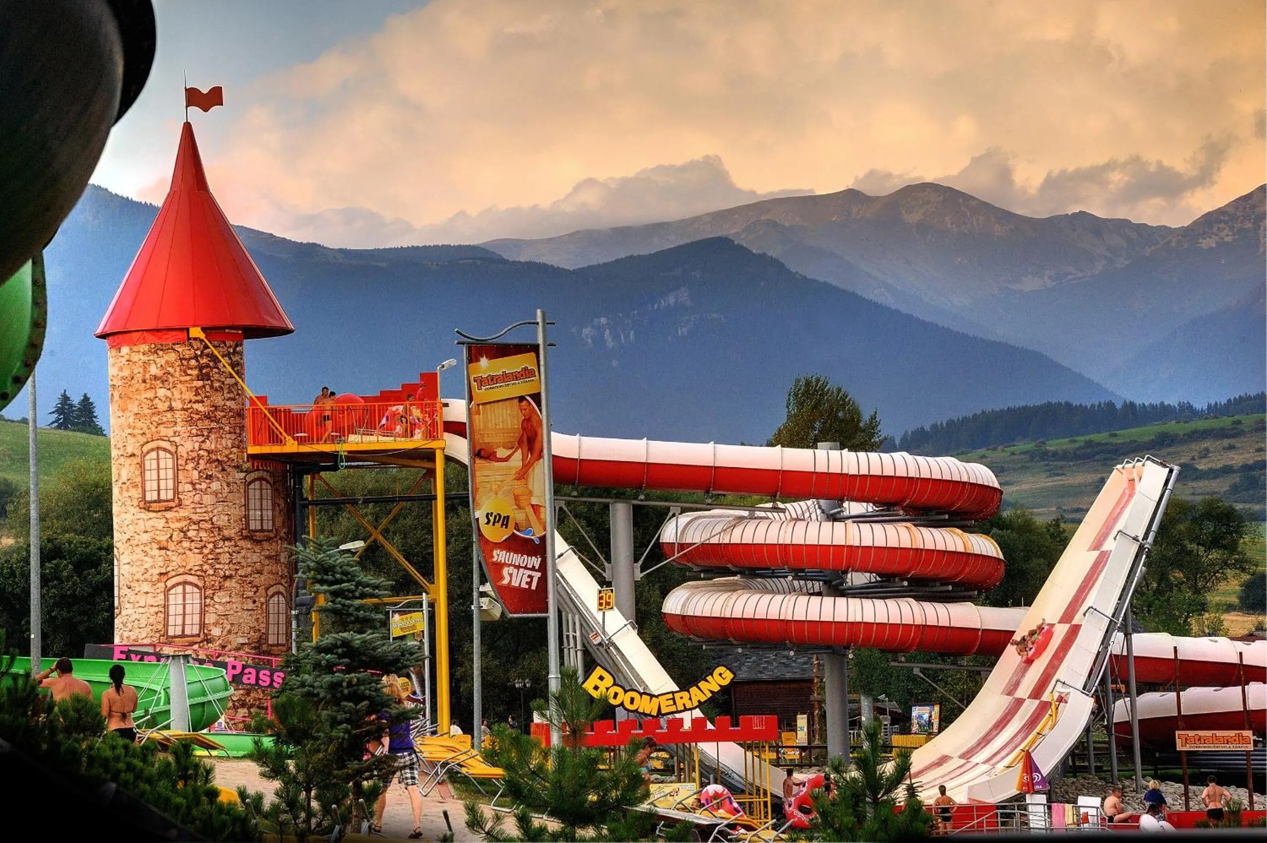 Aqua park in Tatralandia - Apartmán ANJA