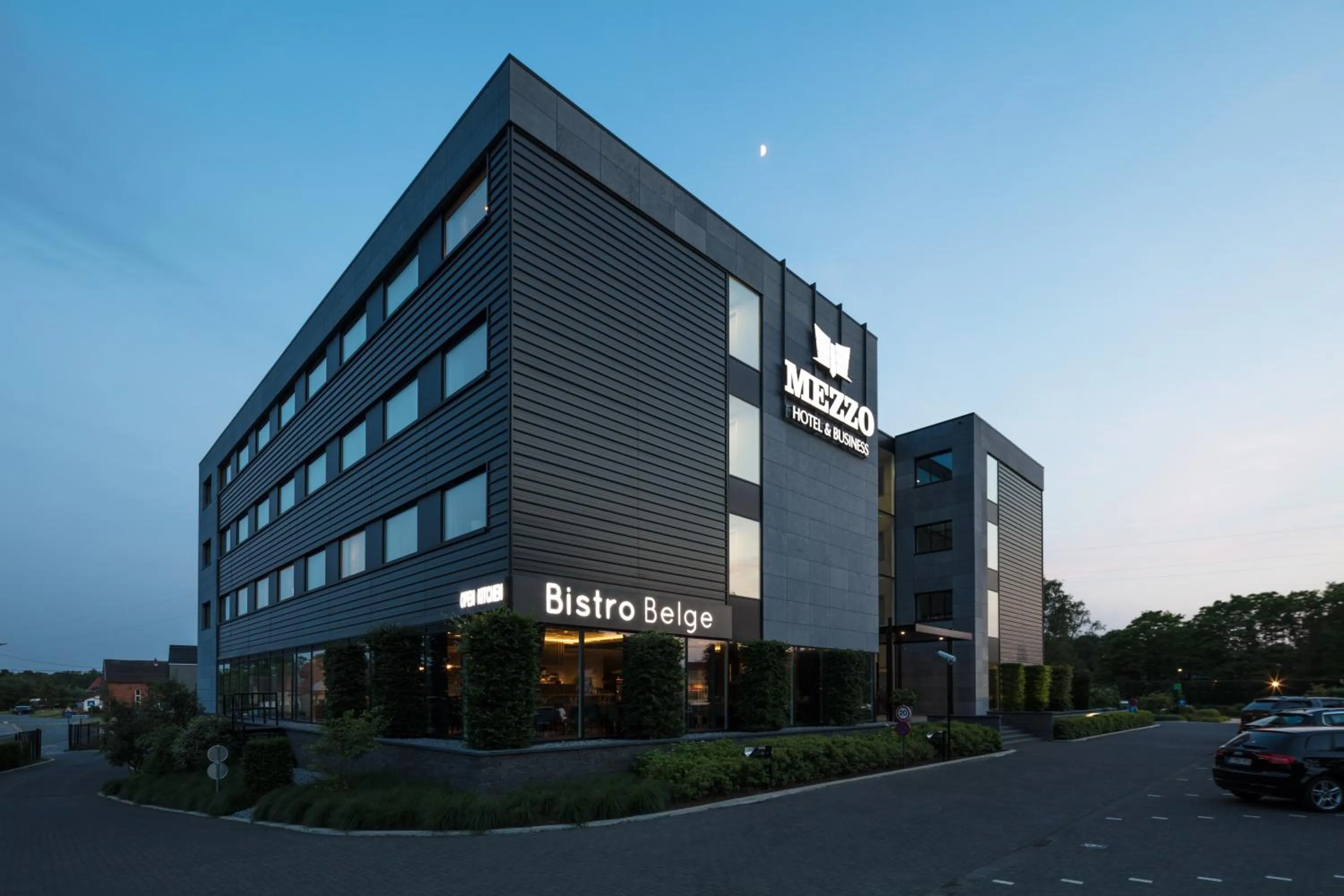 Property building in Mezzo Hotel & Business