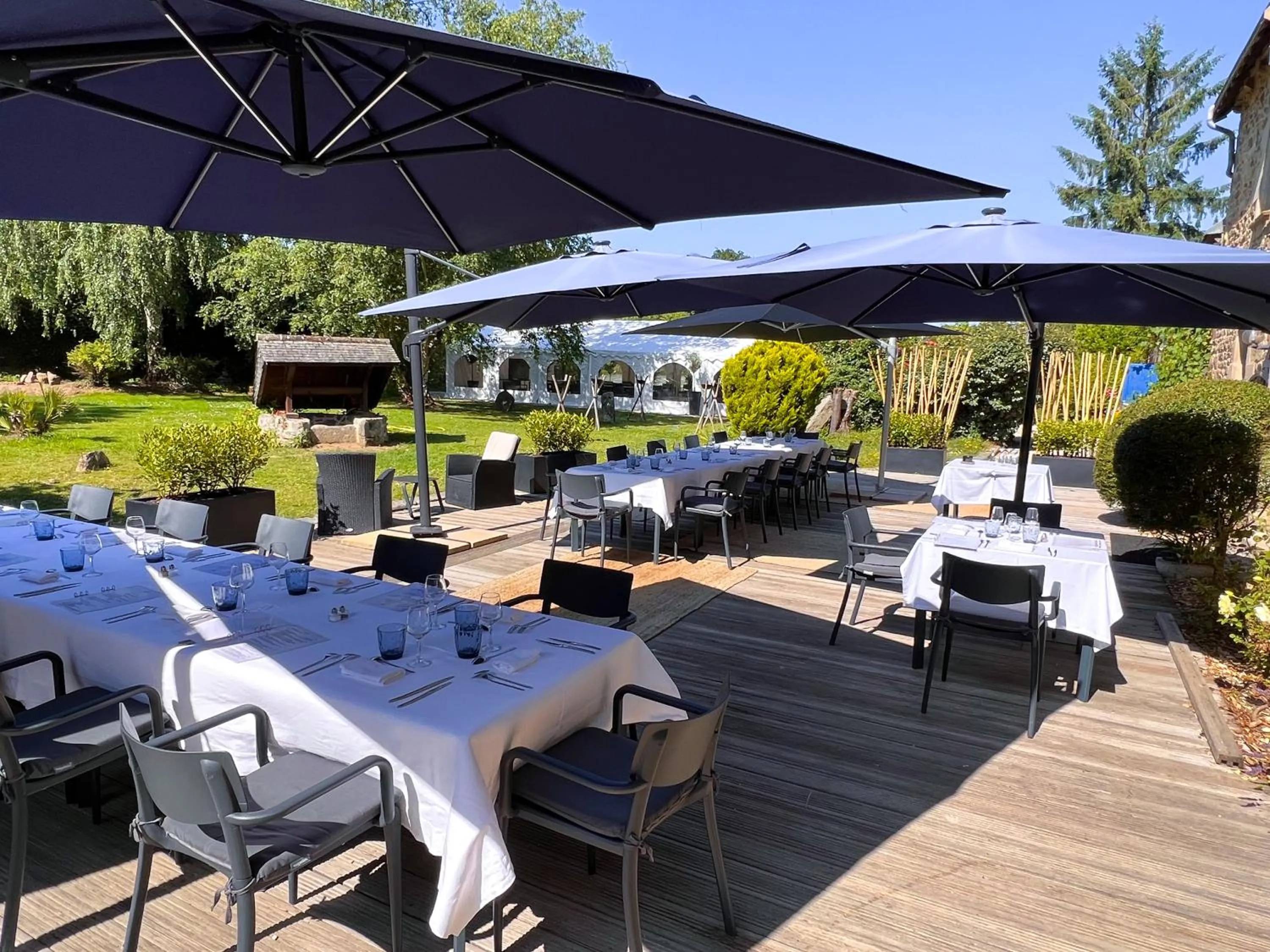 Banquet/Function facilities in Logis Hôtel Le Manoir Des Portes