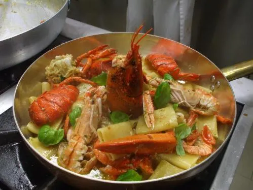 Food close-up in Hotel La Torretta