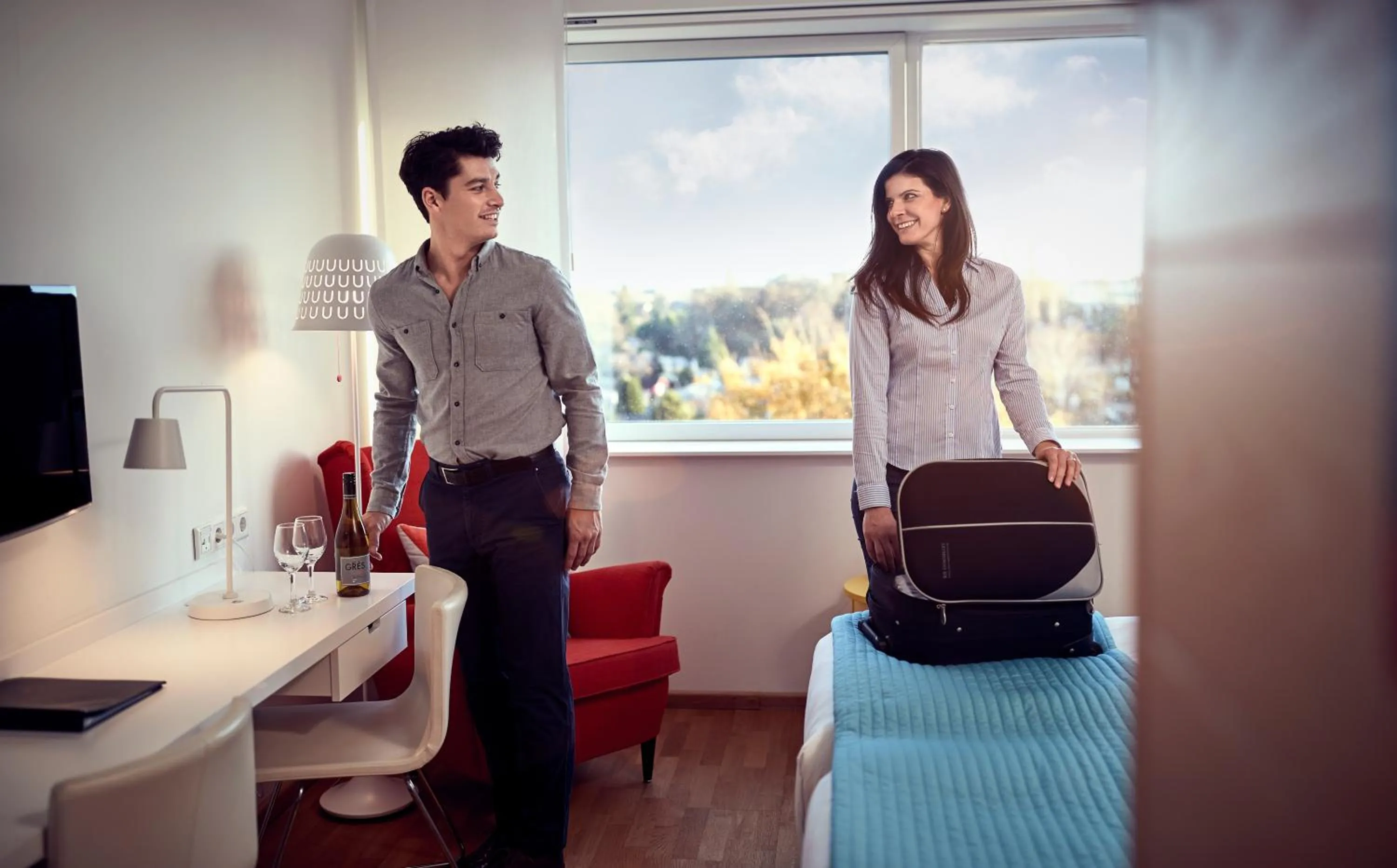 Bedroom in WestCord Hotel Delft