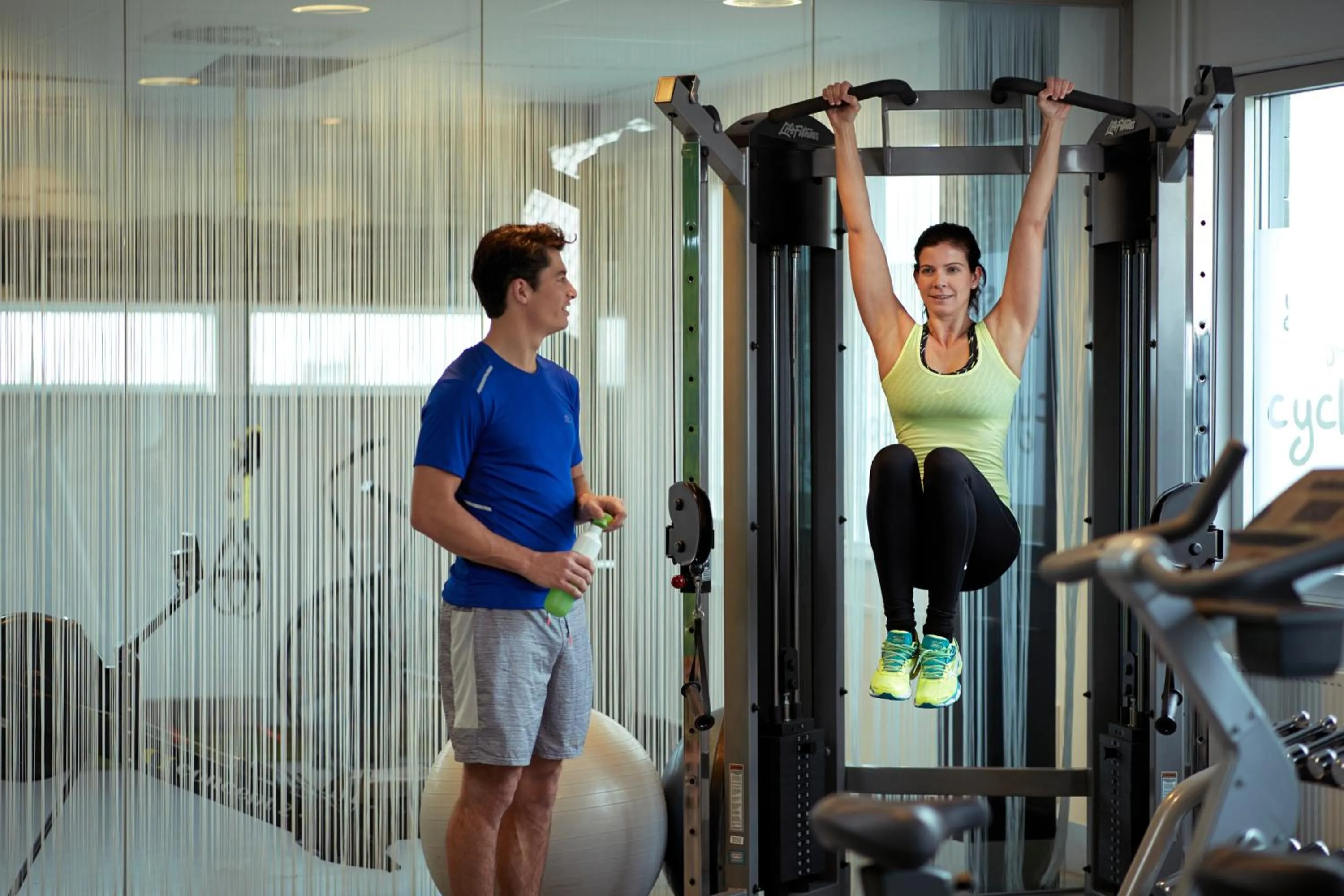 Fitness centre/facilities in WestCord Hotel Delft