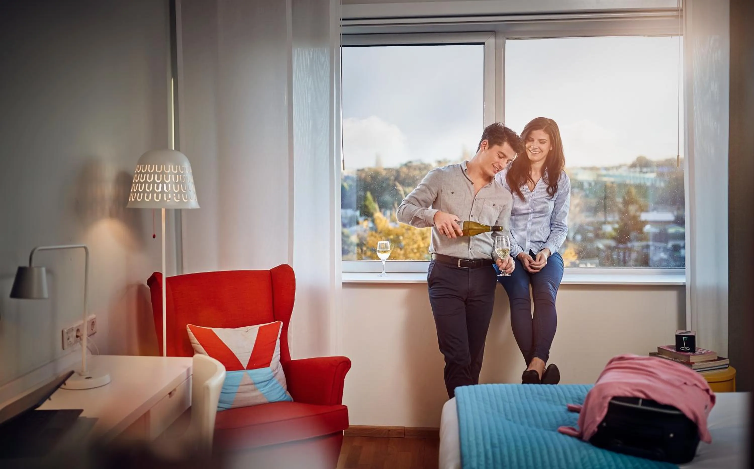 Bedroom, Bed in WestCord Hotel Delft
