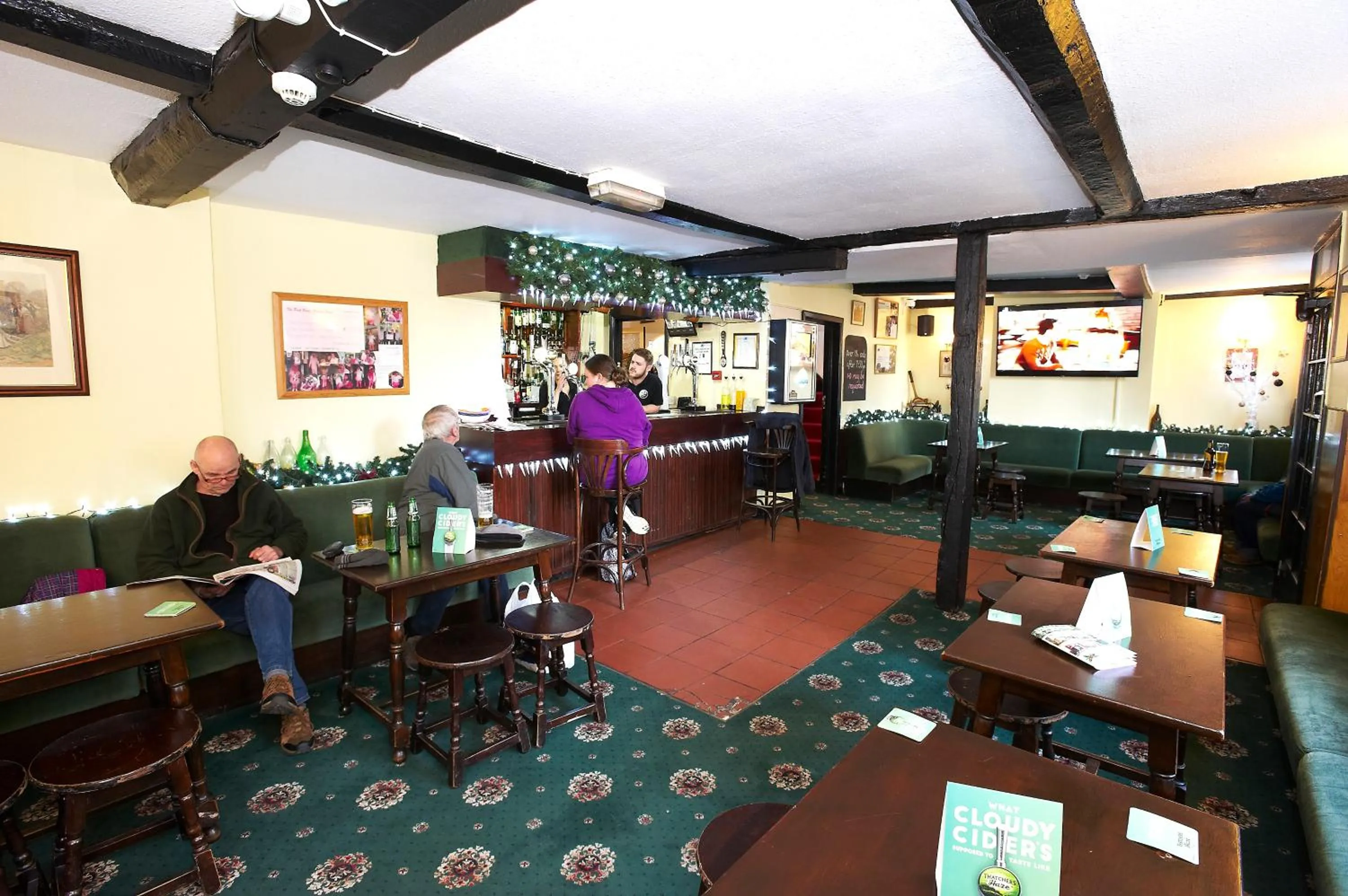 Lounge or bar in The Black Swan Inn
