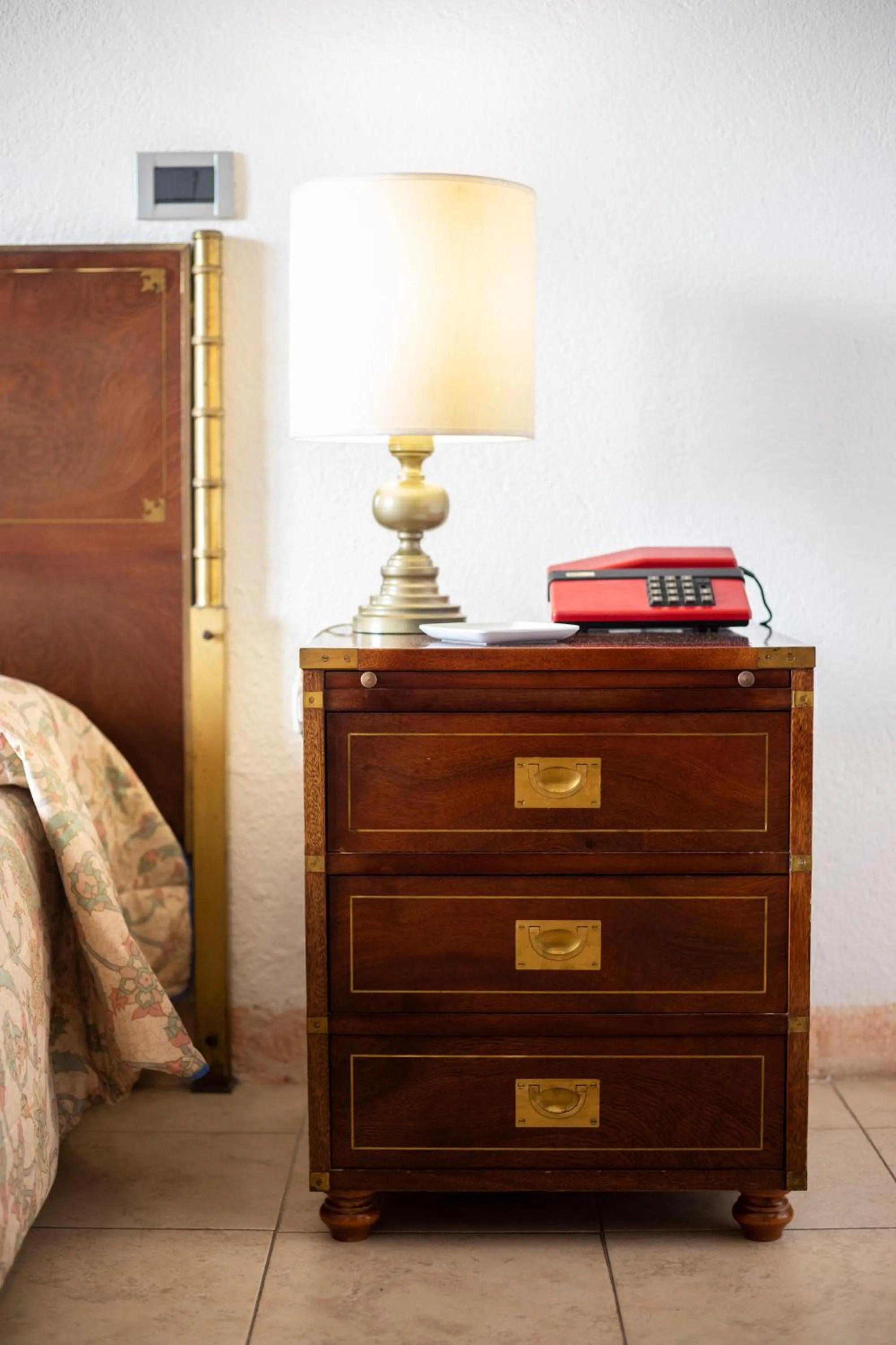 Garden view, Bed in Grand Hotel De Rose