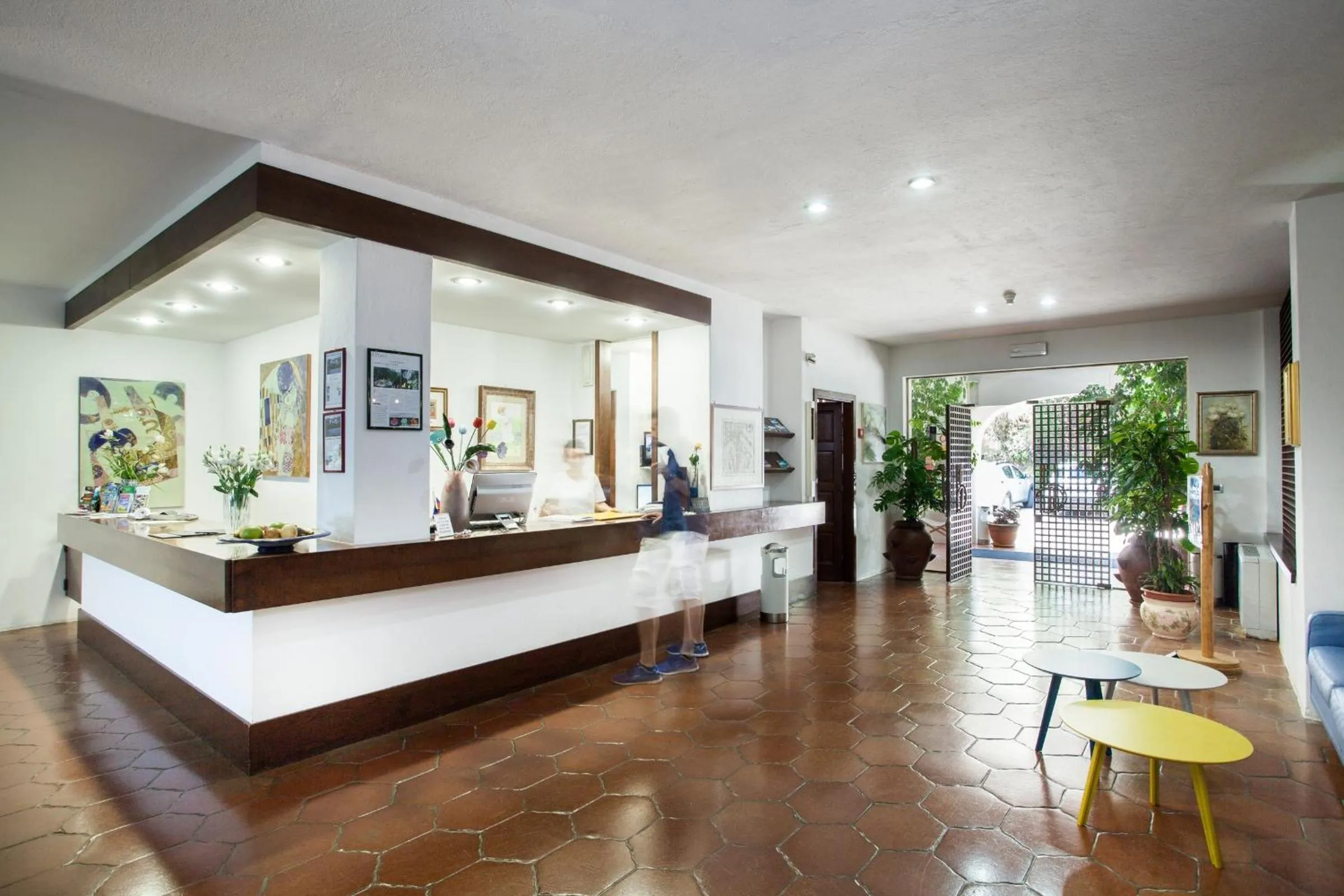 Lobby or reception in Grand Hotel De Rose