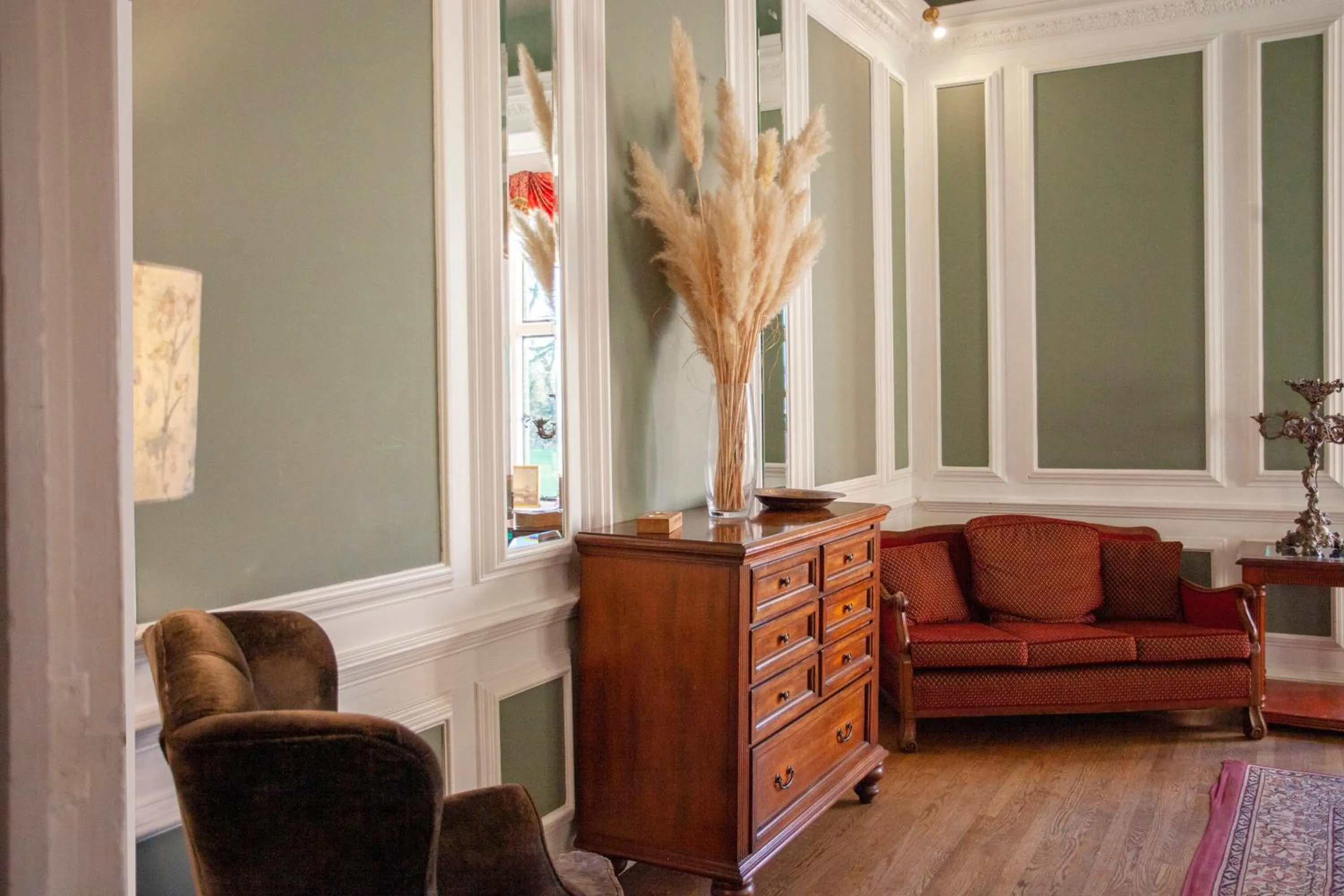 Communal lounge/ TV room in The Manor at Bickley