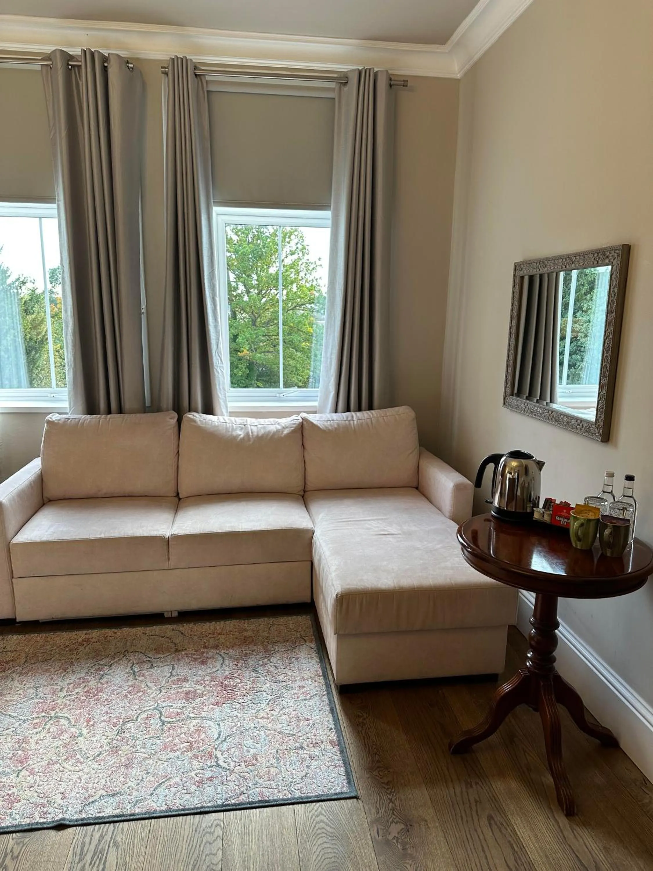 Seating area in The Manor at Bickley