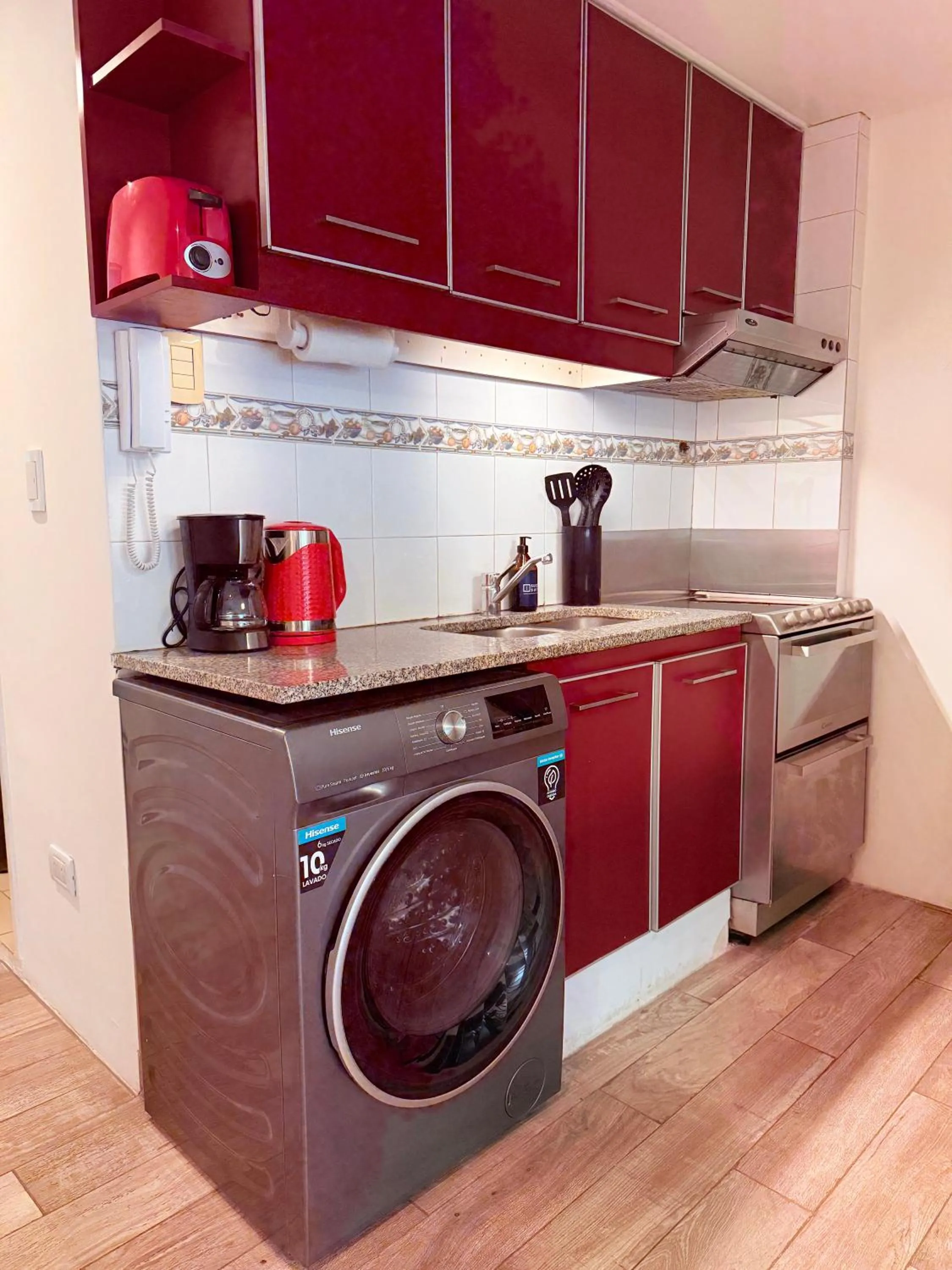 Kitchen or kitchenette in Sucre Suites