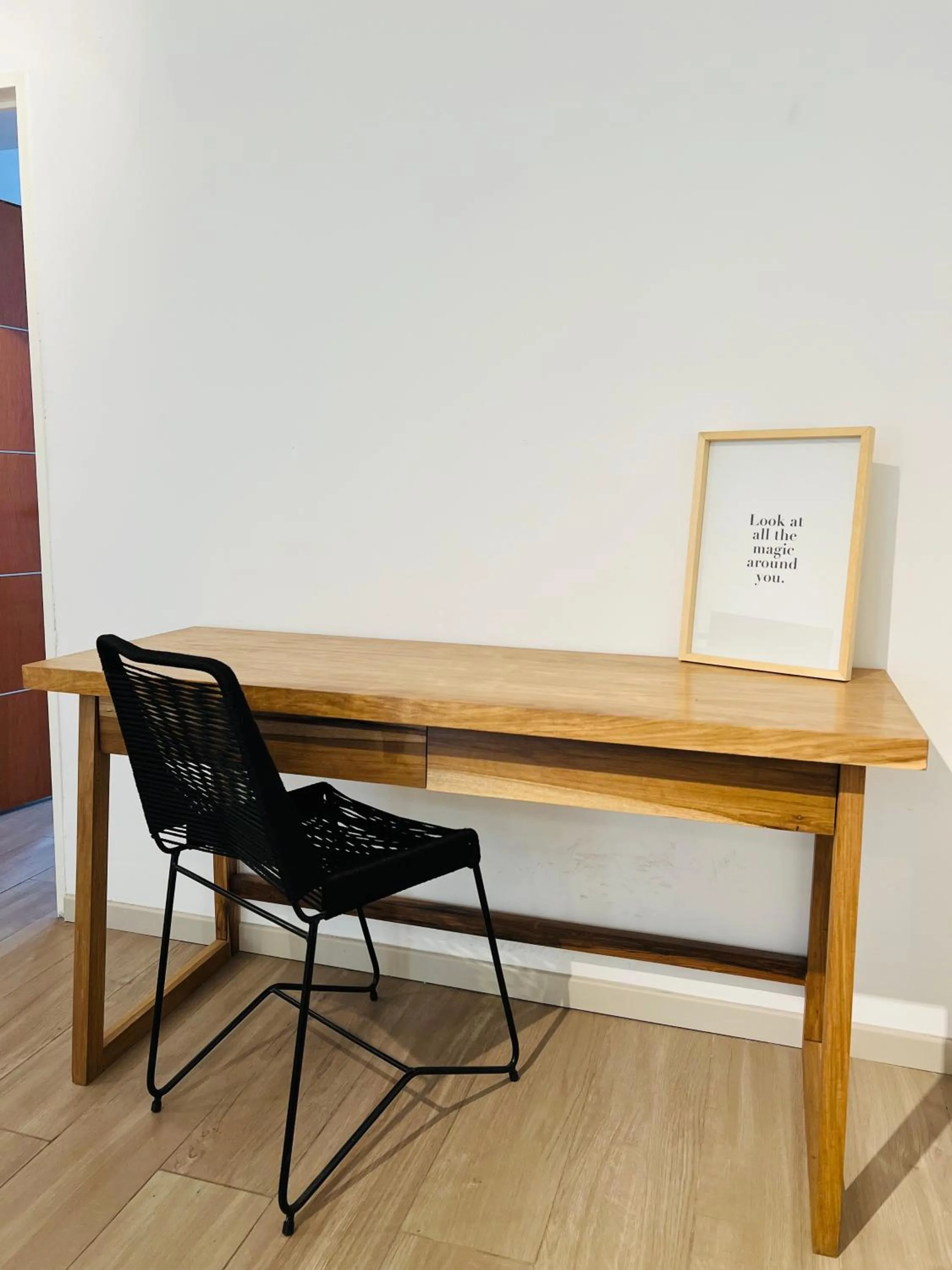 Seating area in Sucre Suites