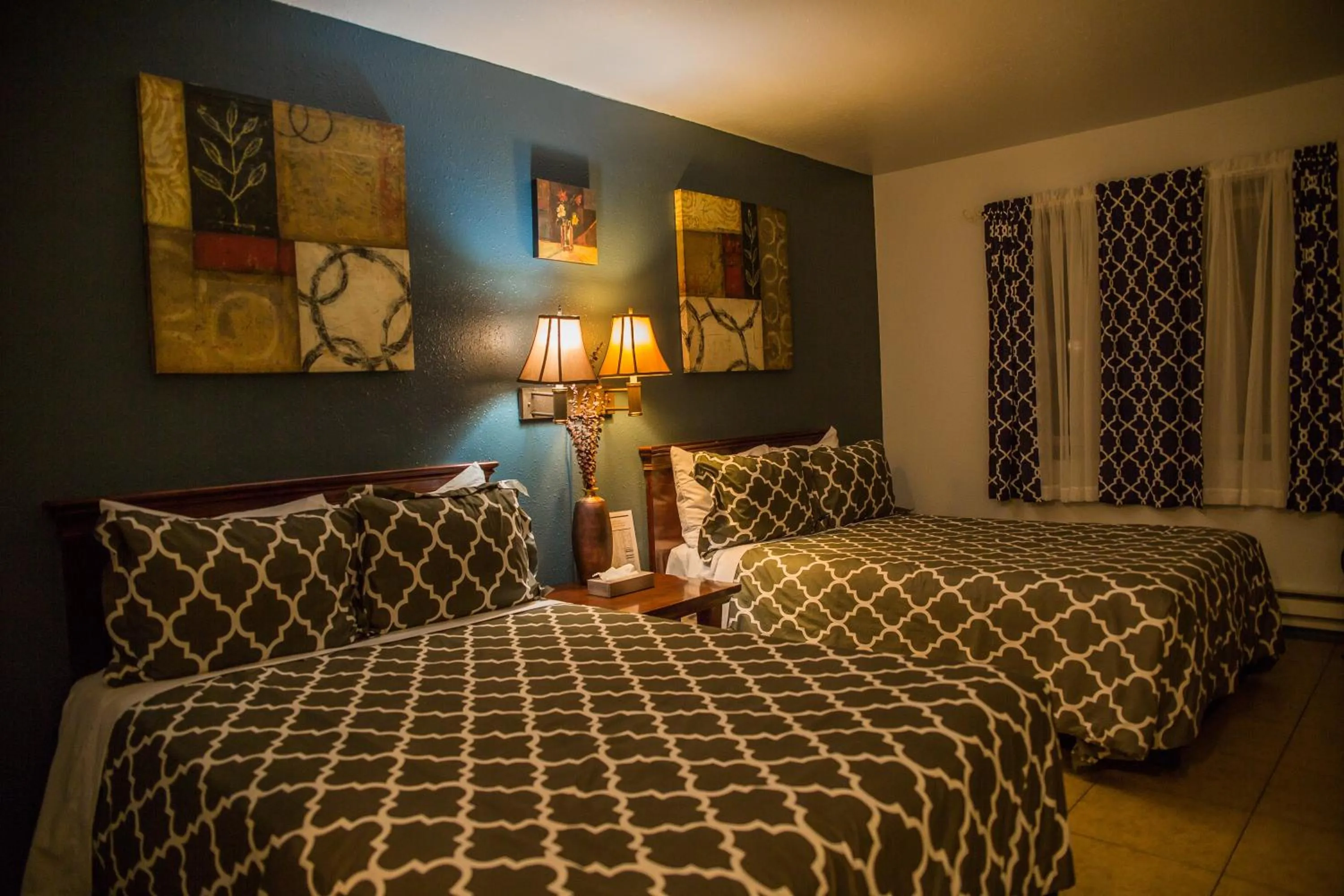 Bed in Squirrel Tree Resort