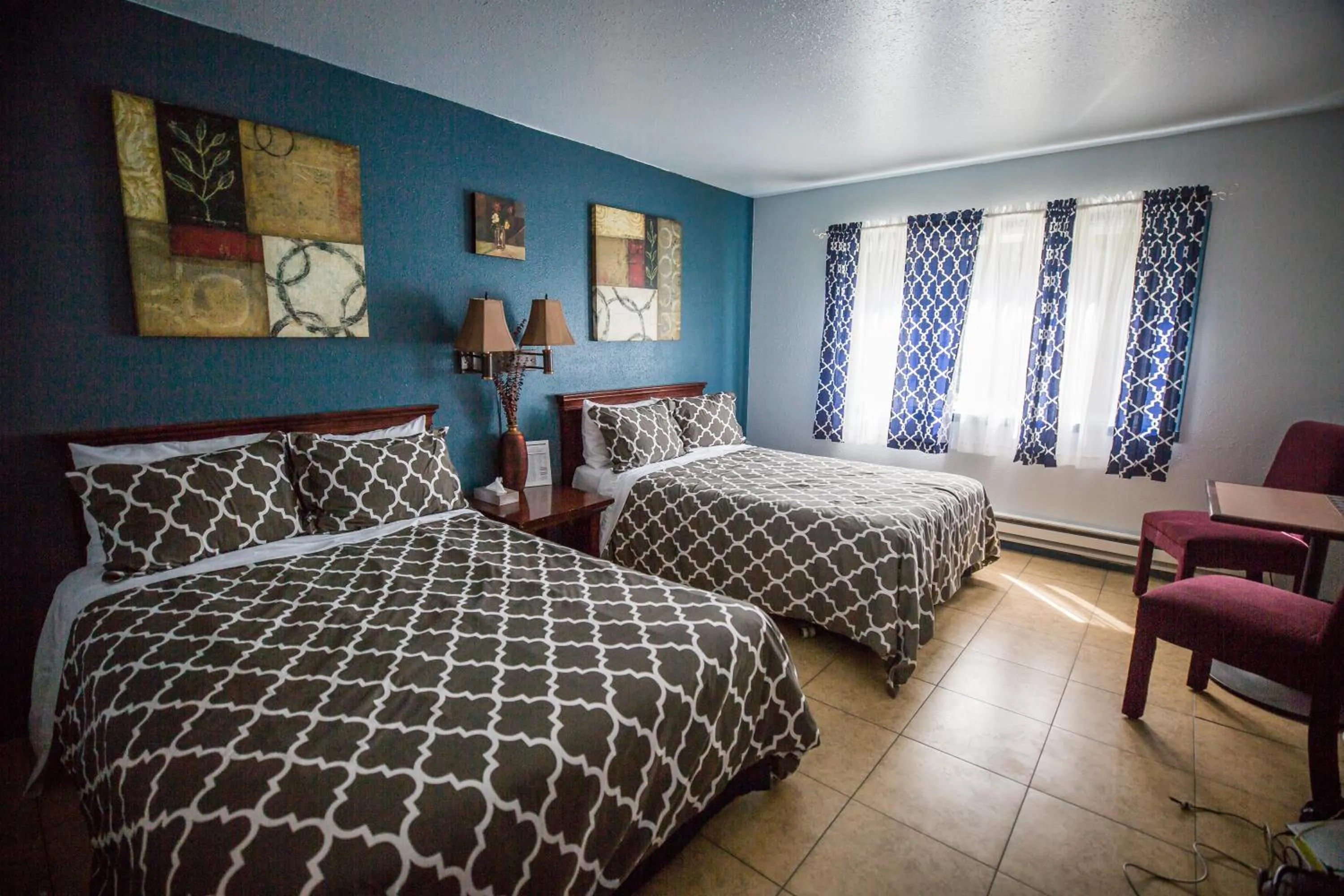 Bed in Squirrel Tree Resort