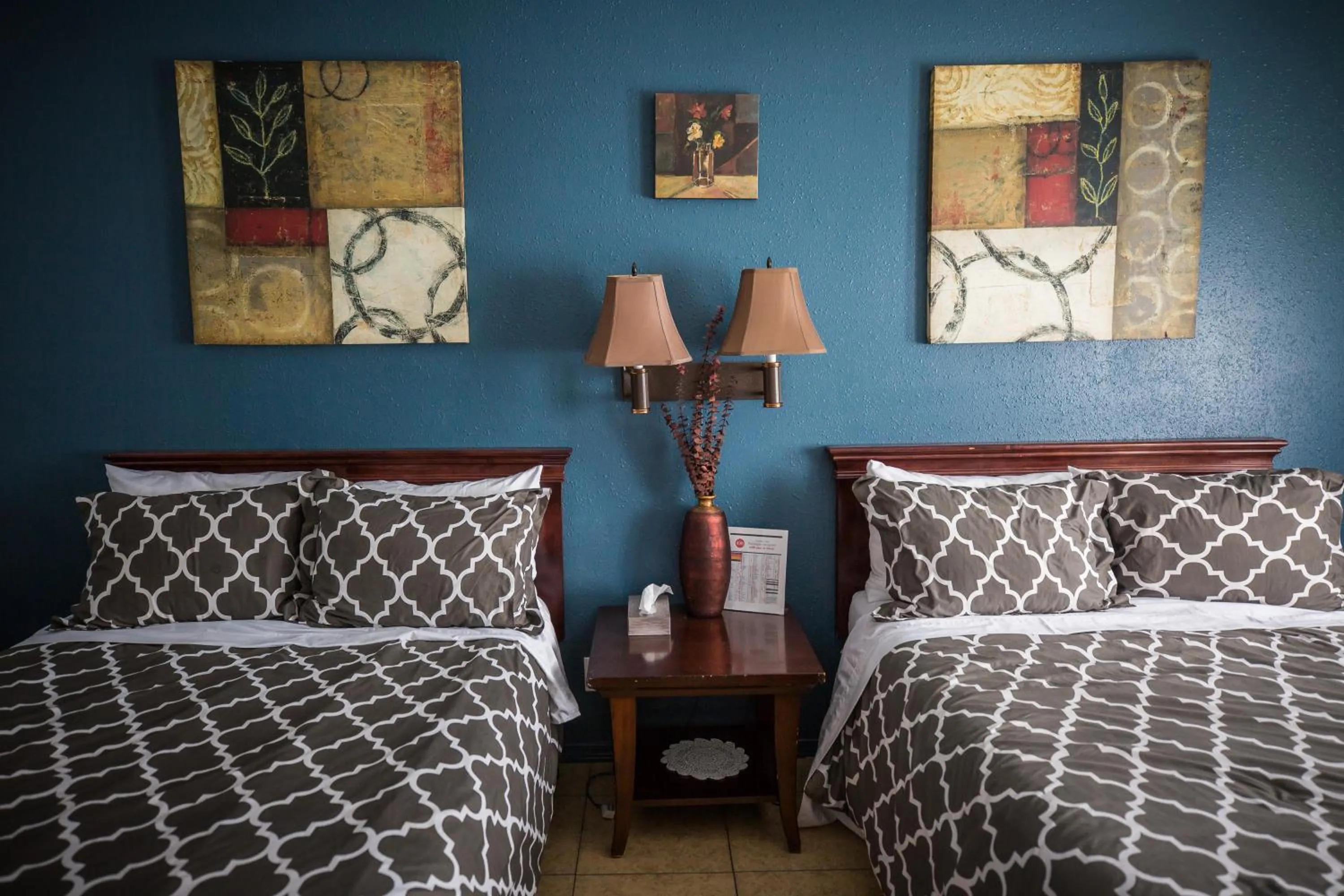 Bed in Squirrel Tree Resort