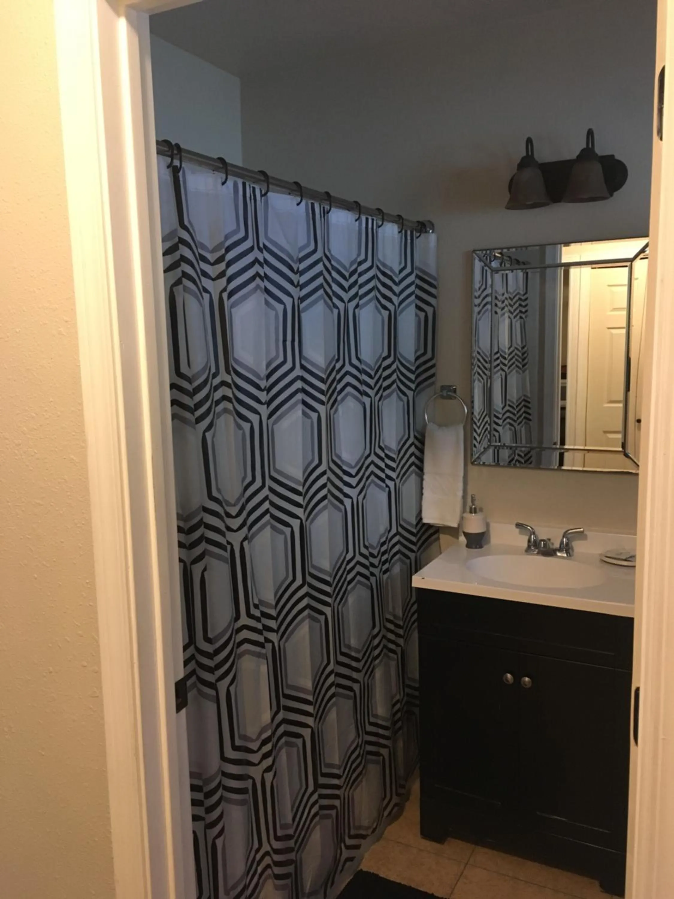 Bathroom in Squirrel Tree Resort