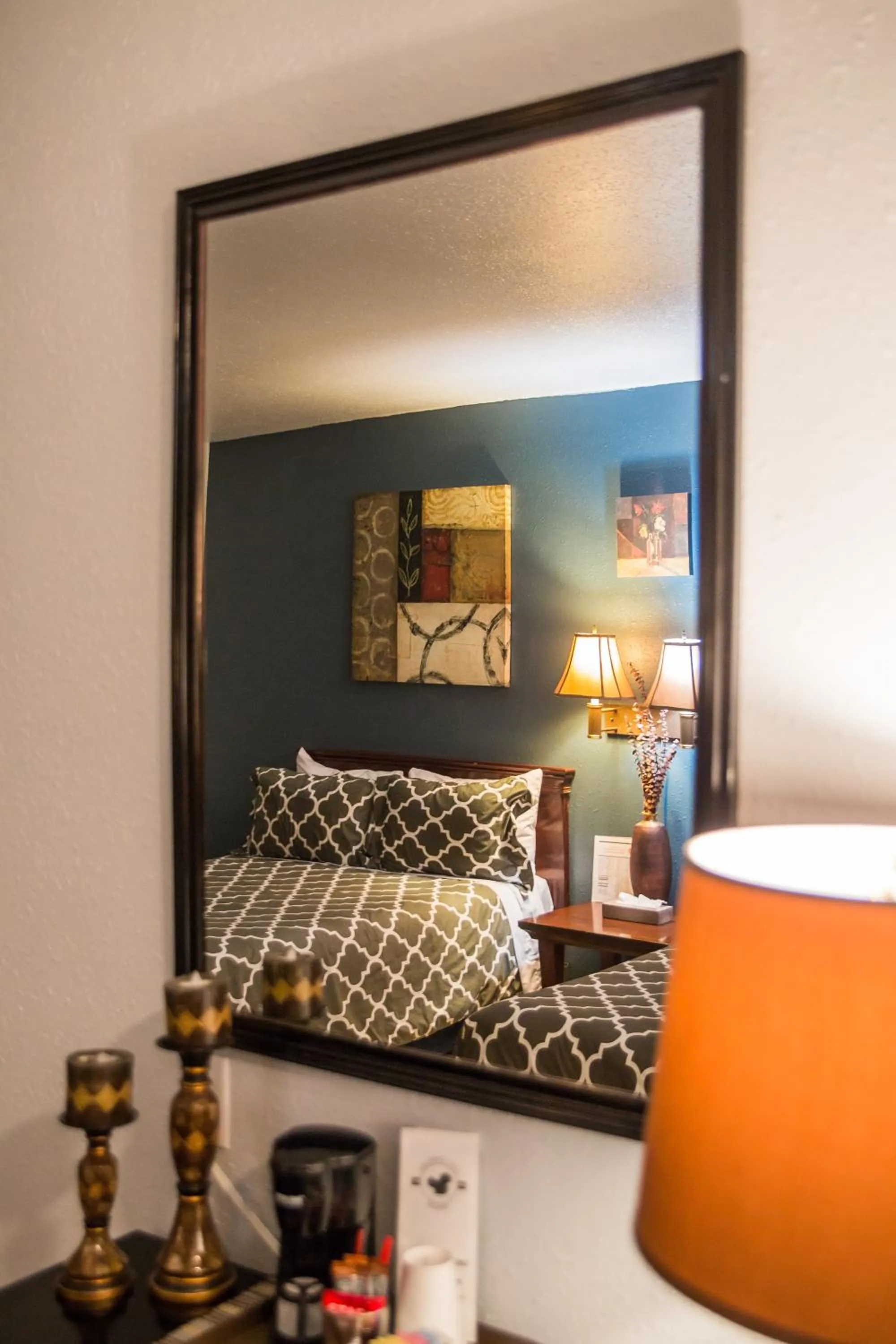 Bed in Squirrel Tree Resort