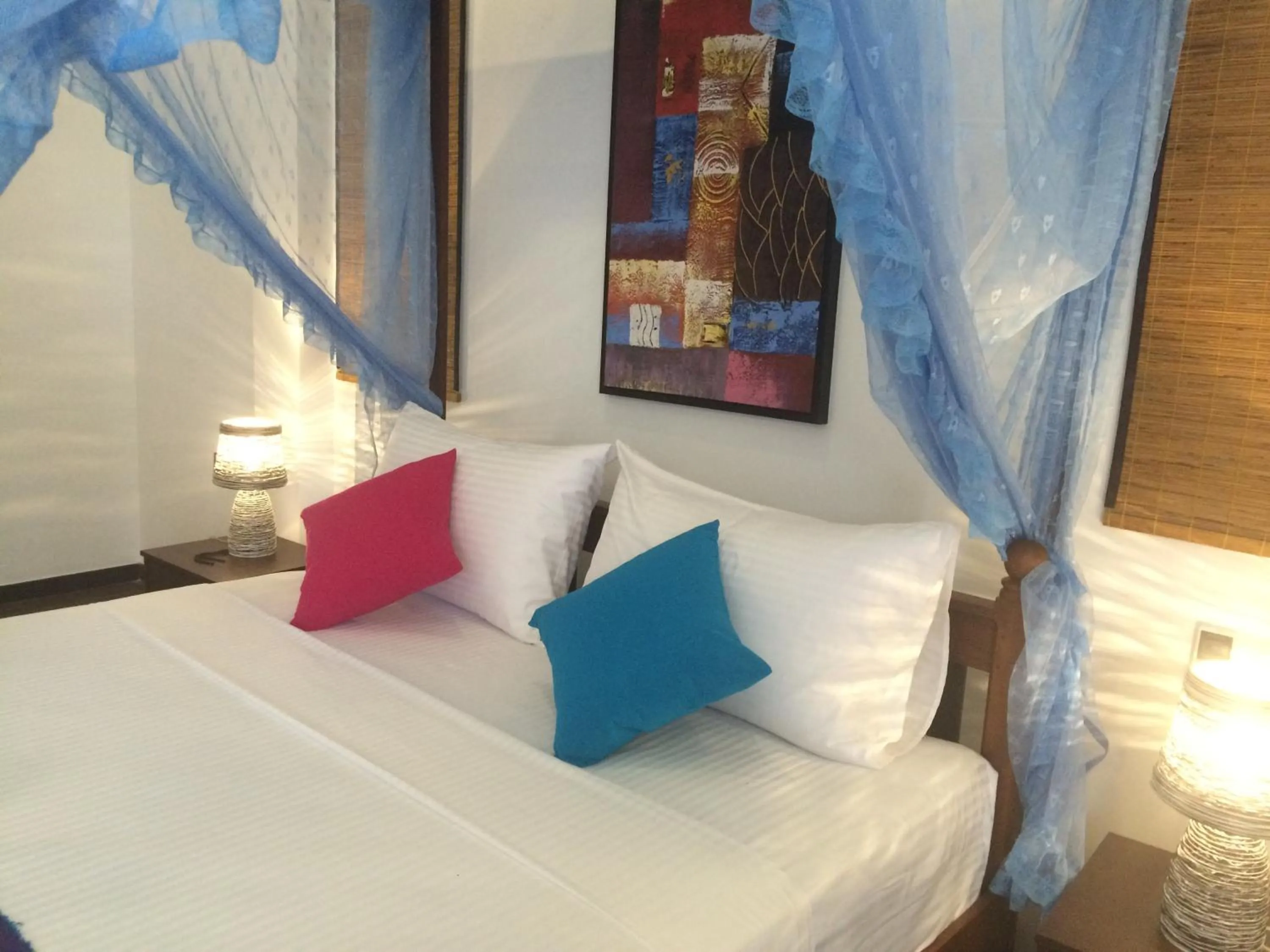 Bed in St CLAIRE'S GREEN Negombo Hotel & Hostels