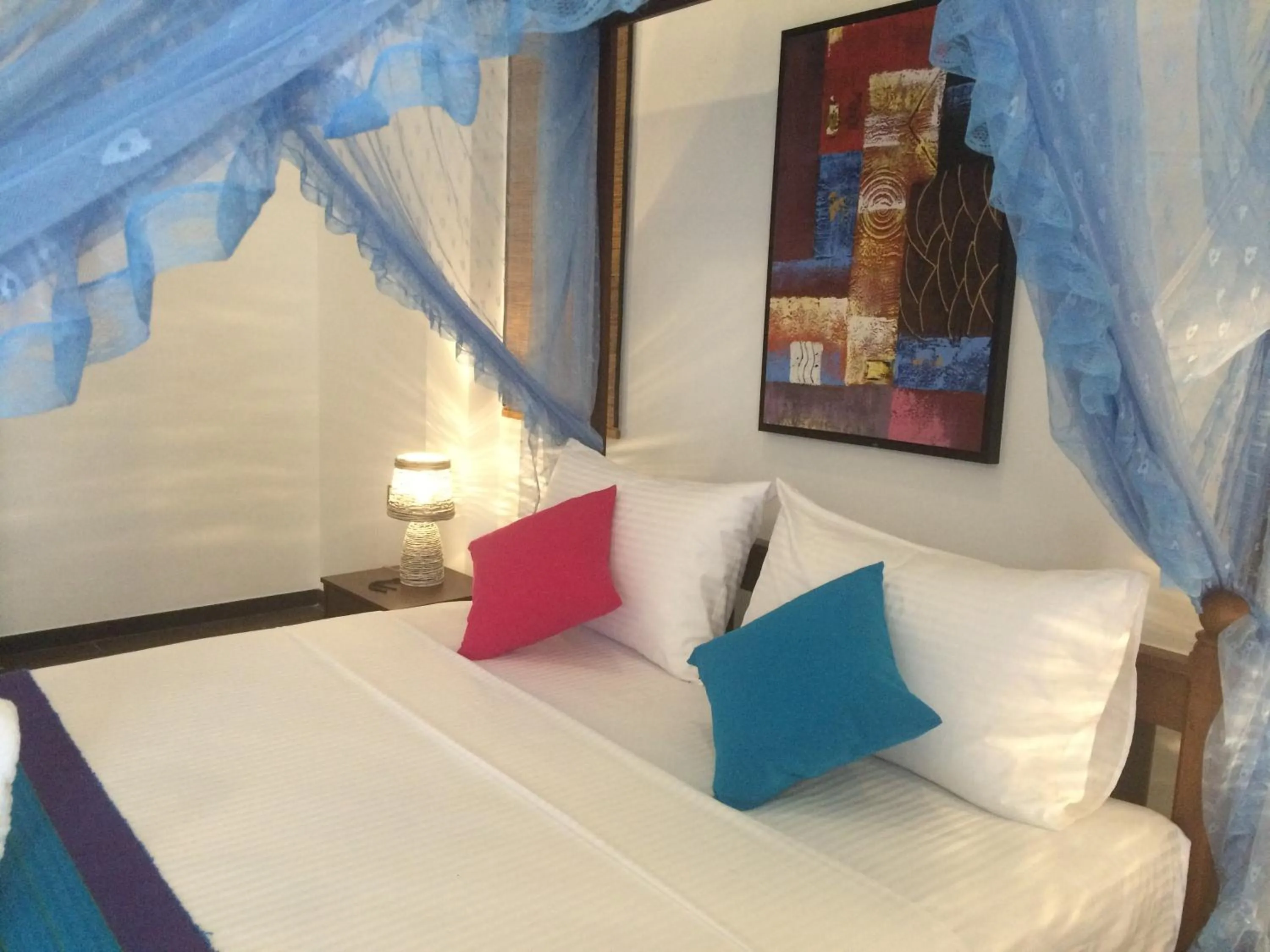 Bed in St CLAIRE'S GREEN Negombo Hotel & Hostels