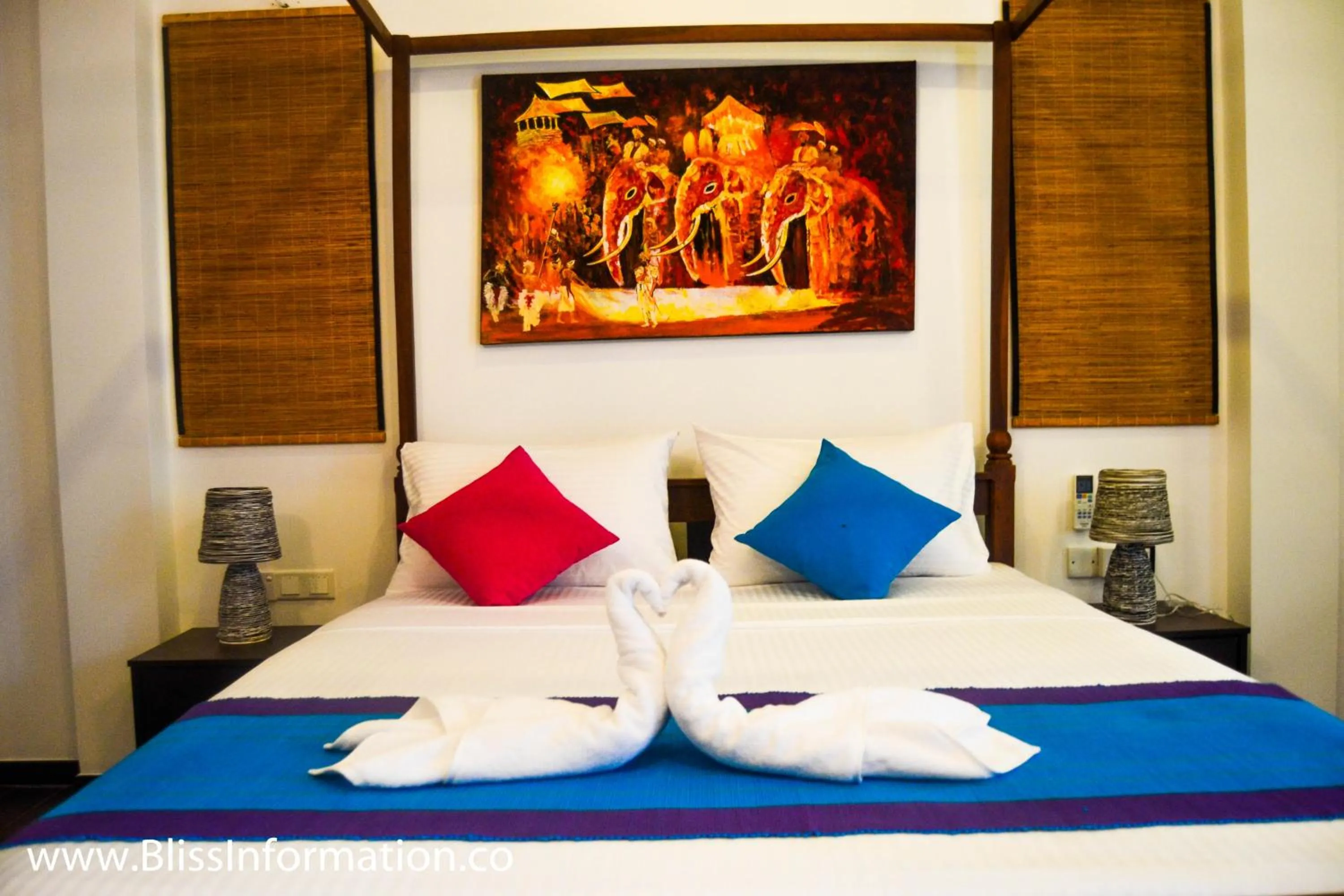 Bed in St CLAIRE'S GREEN Negombo Hotel & Hostels