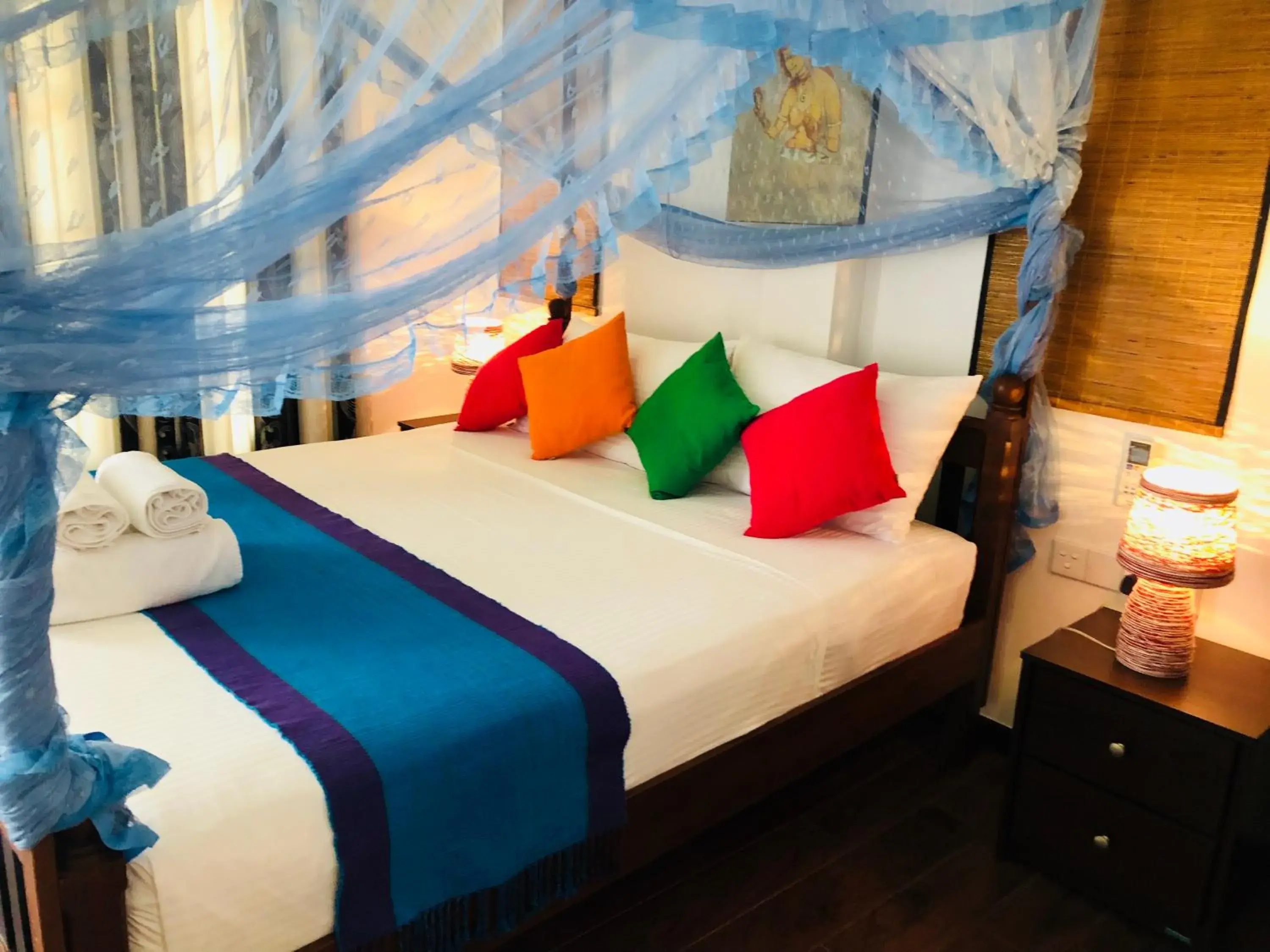 Deluxe Double Room - single occupancy in St CLAIRE'S GREEN Negombo Hotel & Hostels Deluxe Double Room - single occupancy in St CLAIRE'S GREEN Negombo Hotel & Hostels