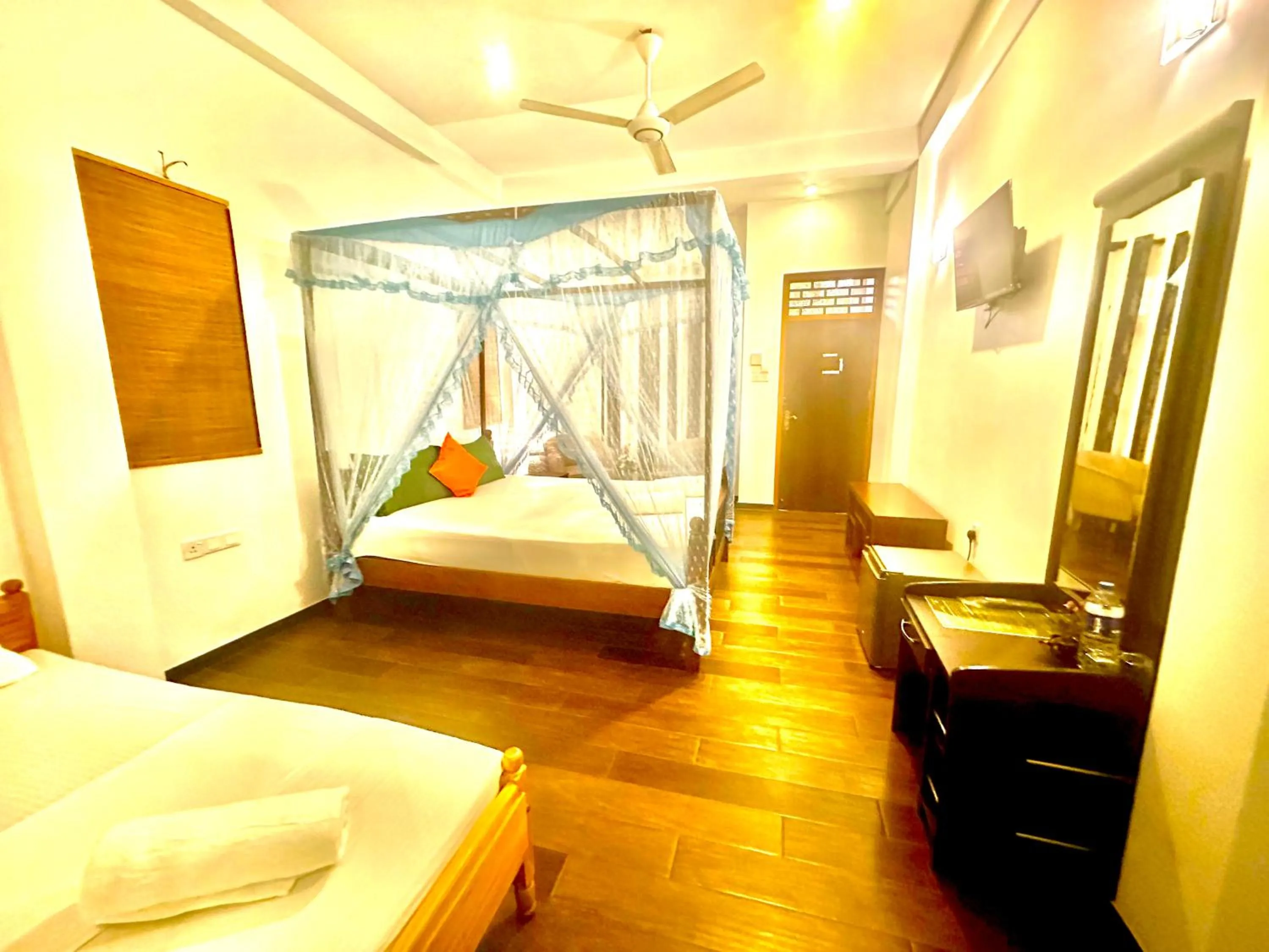 Bed in St CLAIRE'S GREEN Negombo Hotel & Hostels