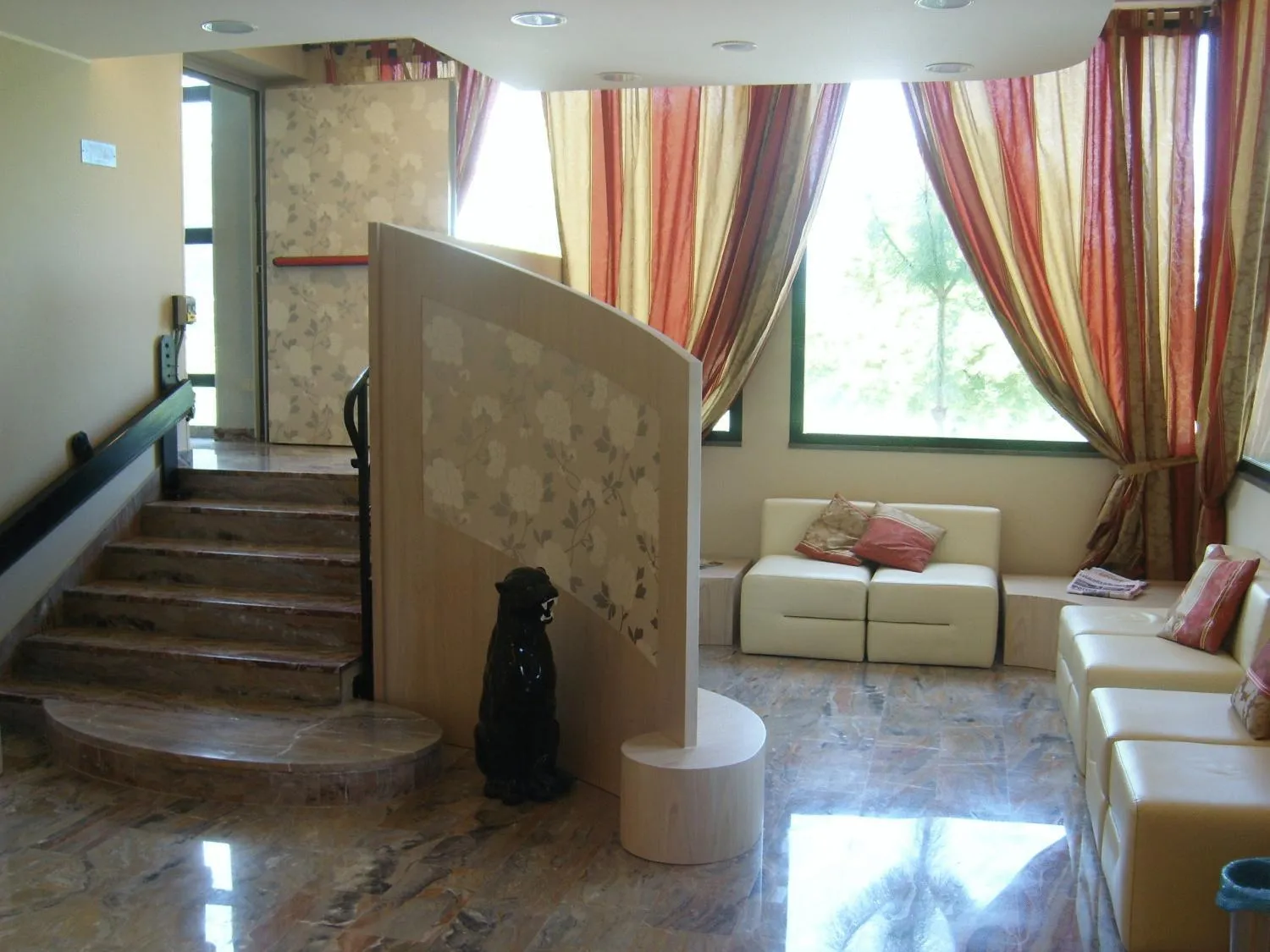 Lobby or reception in Hotel Giannina