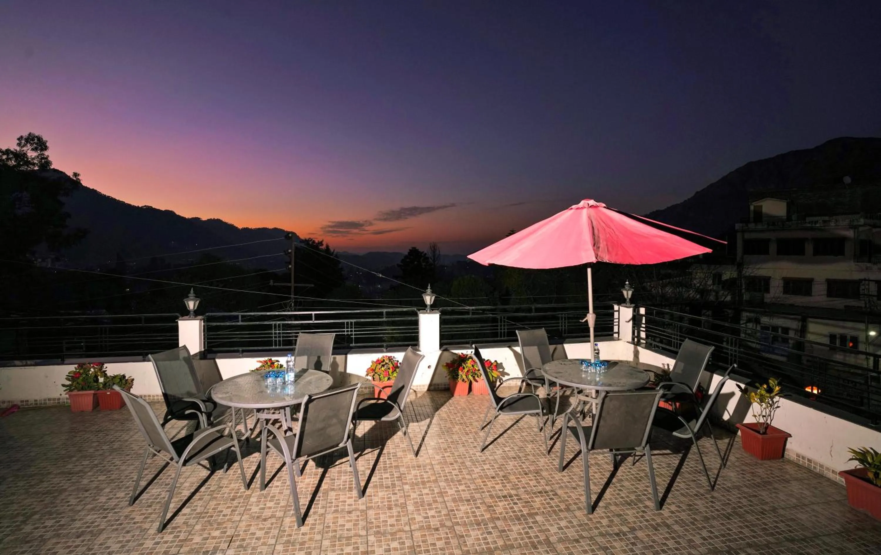 Balcony/Terrace in Mayur Hotel Bar And Restaurant