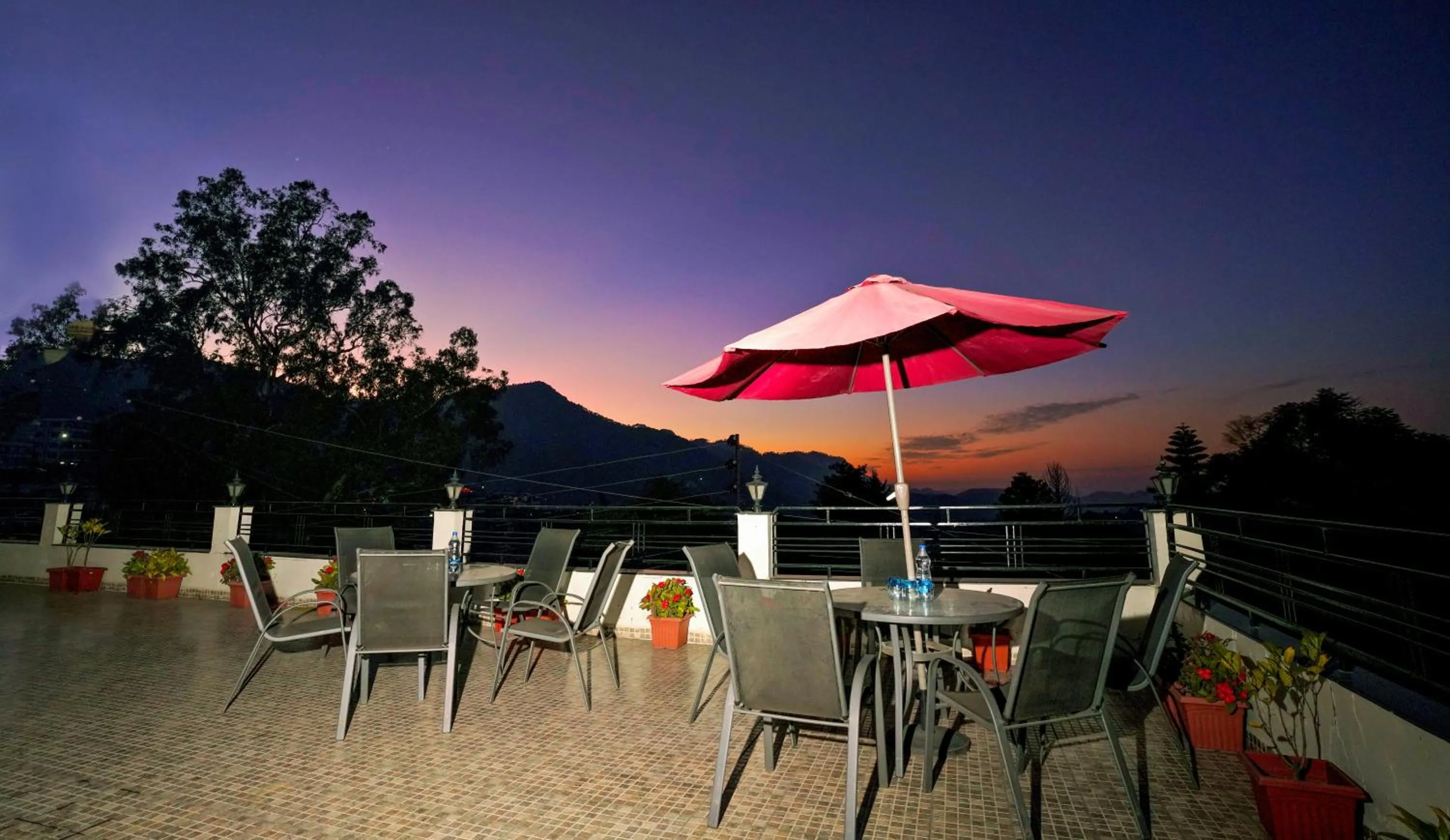 Balcony/Terrace in Mayur Hotel Bar And Restaurant