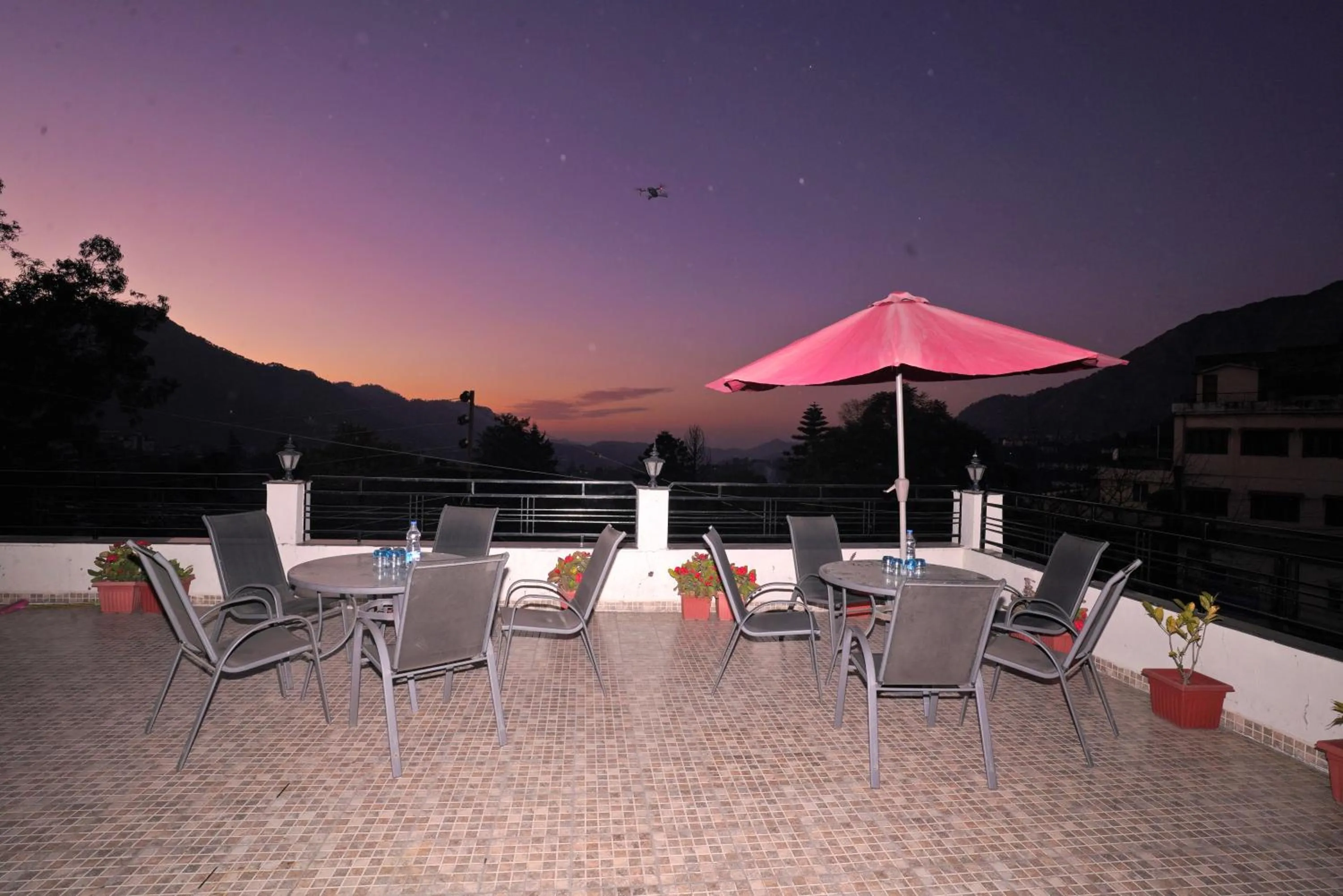 Balcony/Terrace in Mayur Hotel Bar And Restaurant