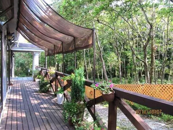 Patio in Chateau Le Fleur