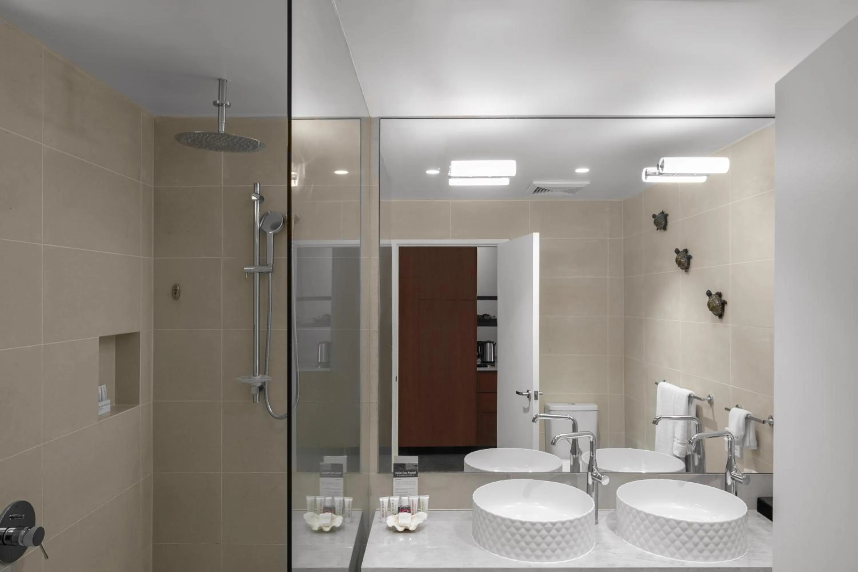 Bathroom in Coral Sea Resort & Casino