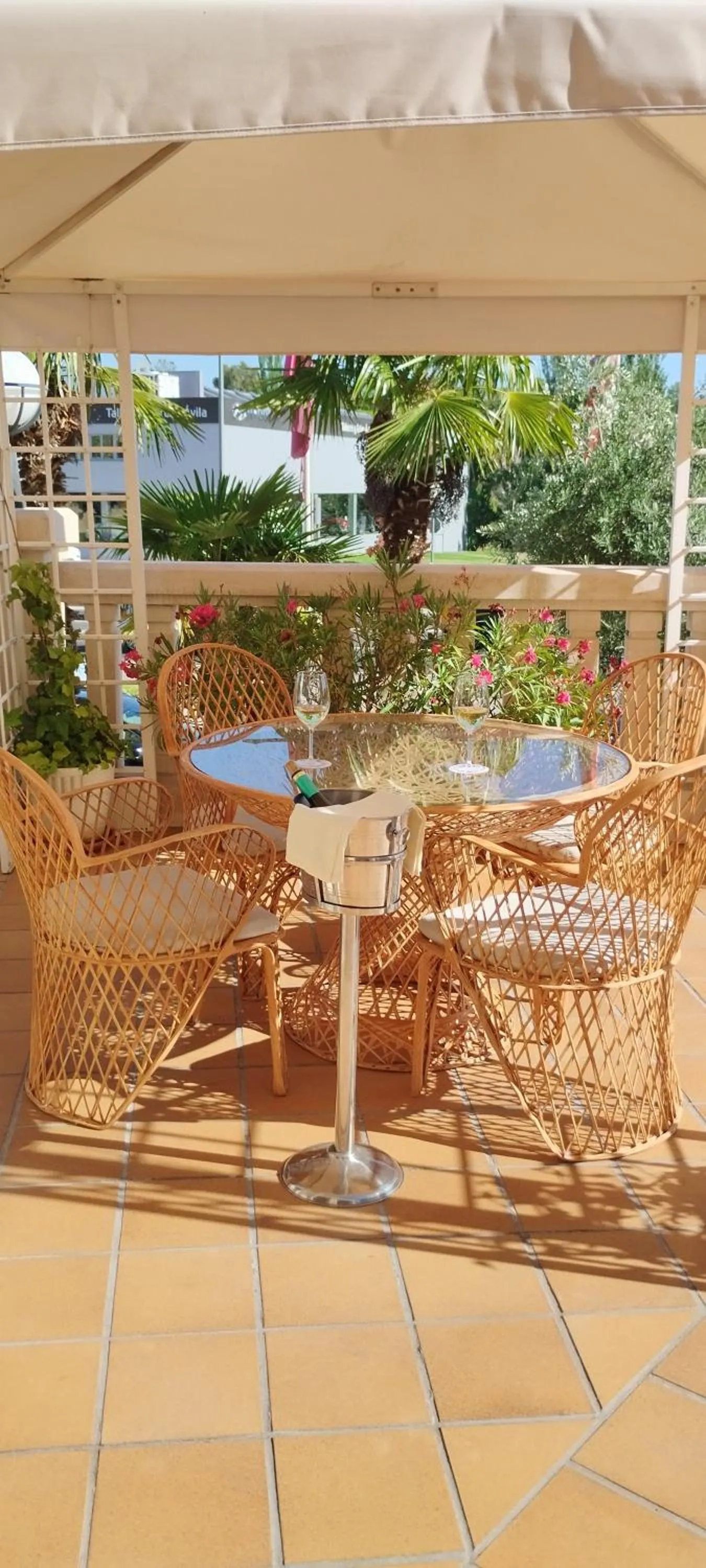 Balcony/Terrace in Hotel Conde Ansúrez