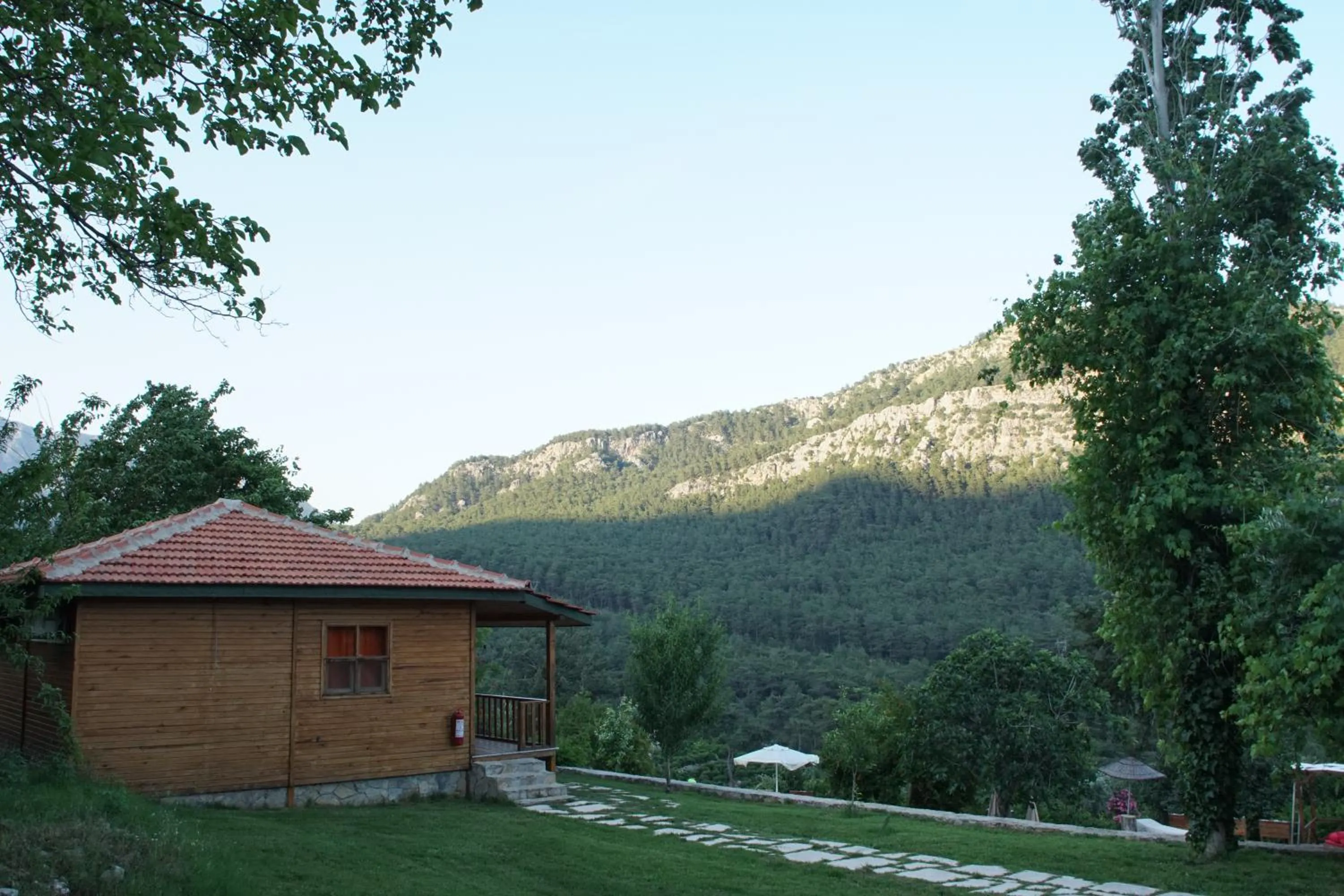 Garden view in Lycia Nature House