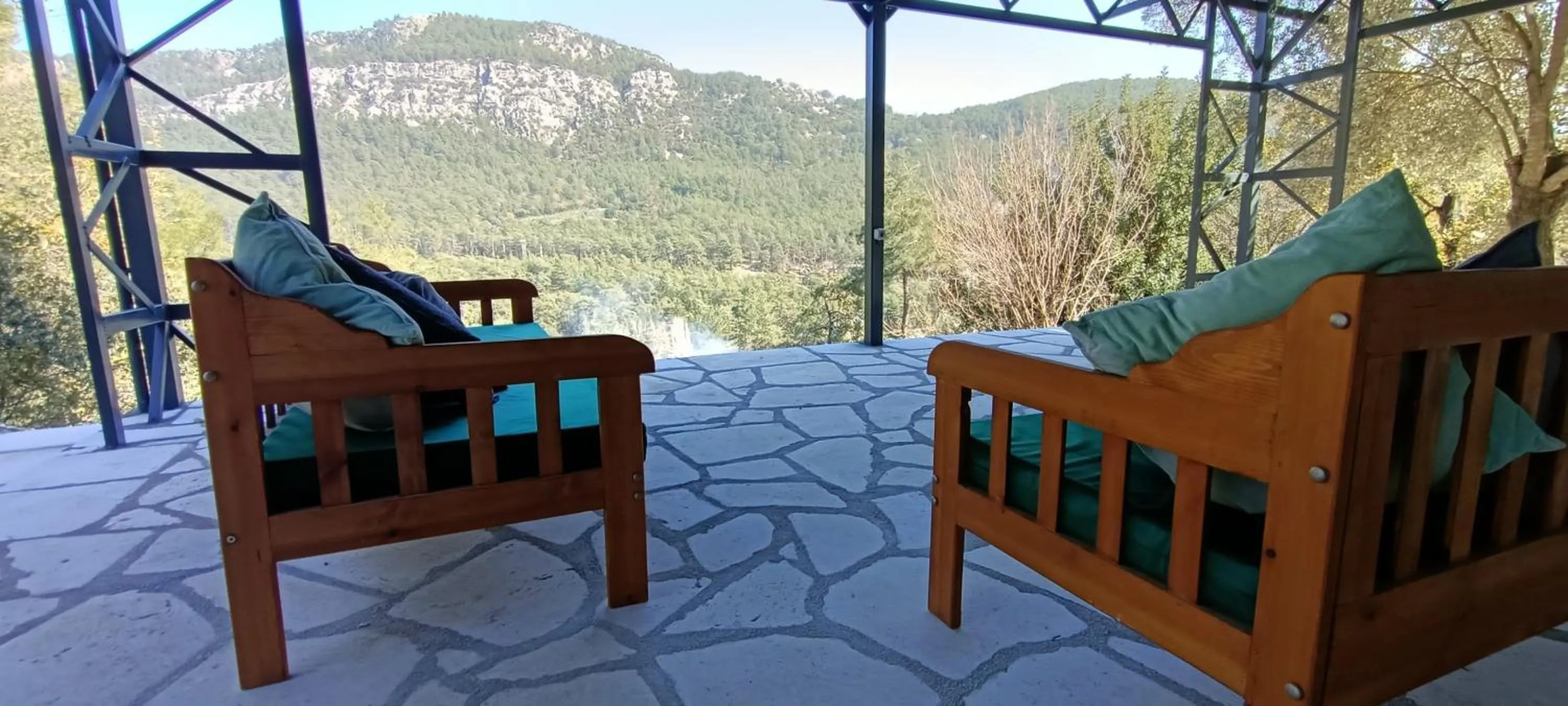 Patio in Lycia Nature House