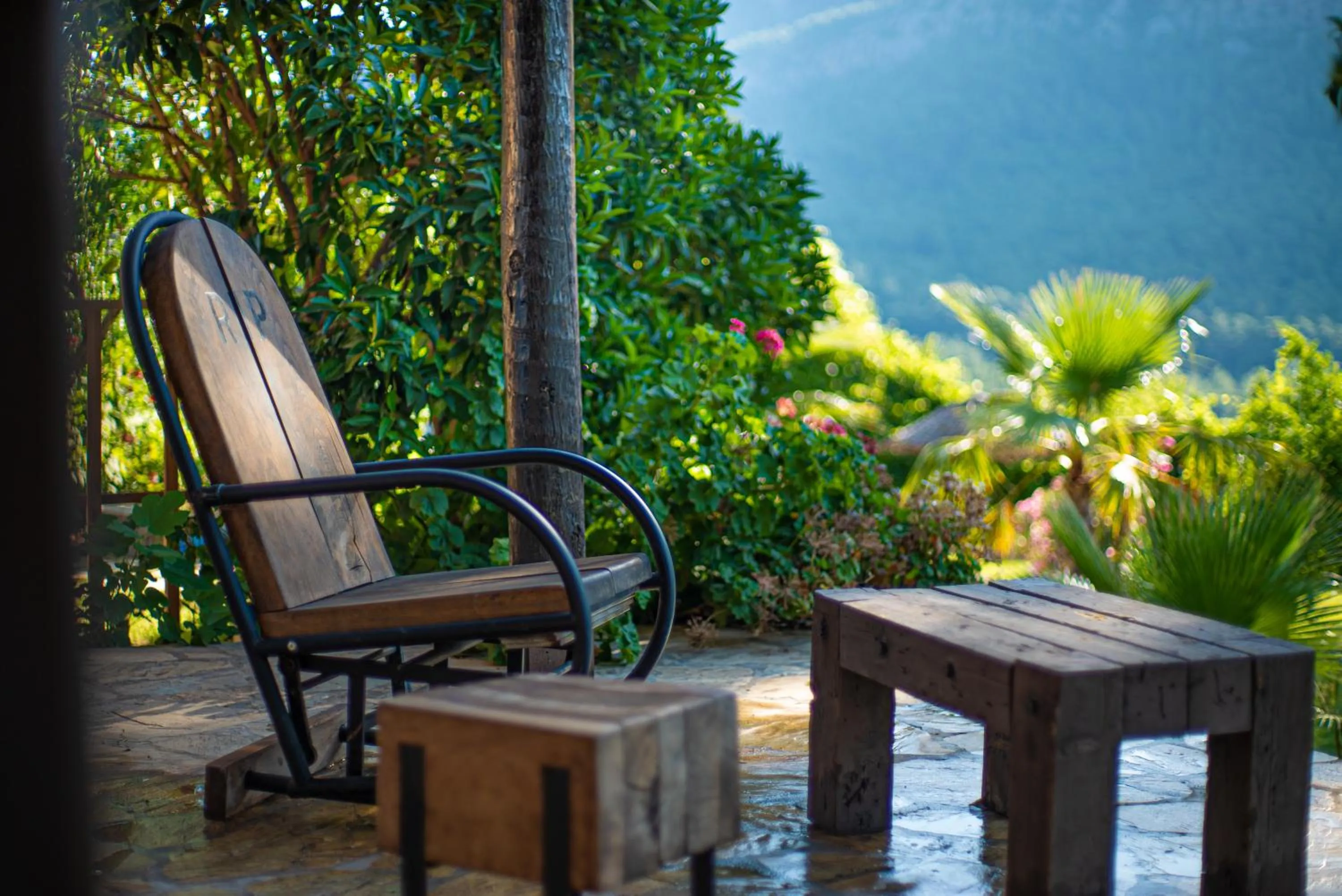 Balcony/Terrace in Lycia Nature House
