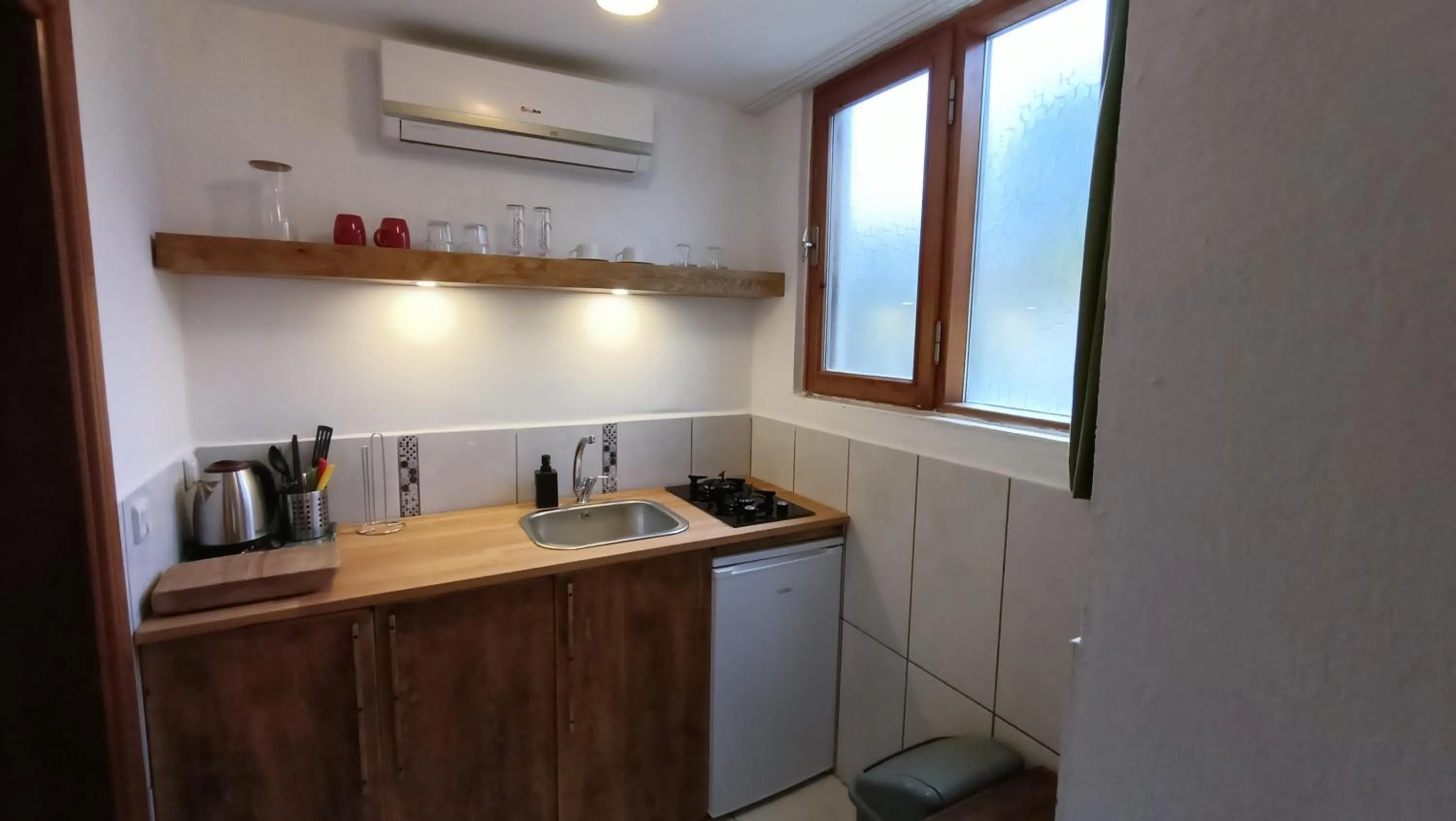 kitchen in Lycia Nature House