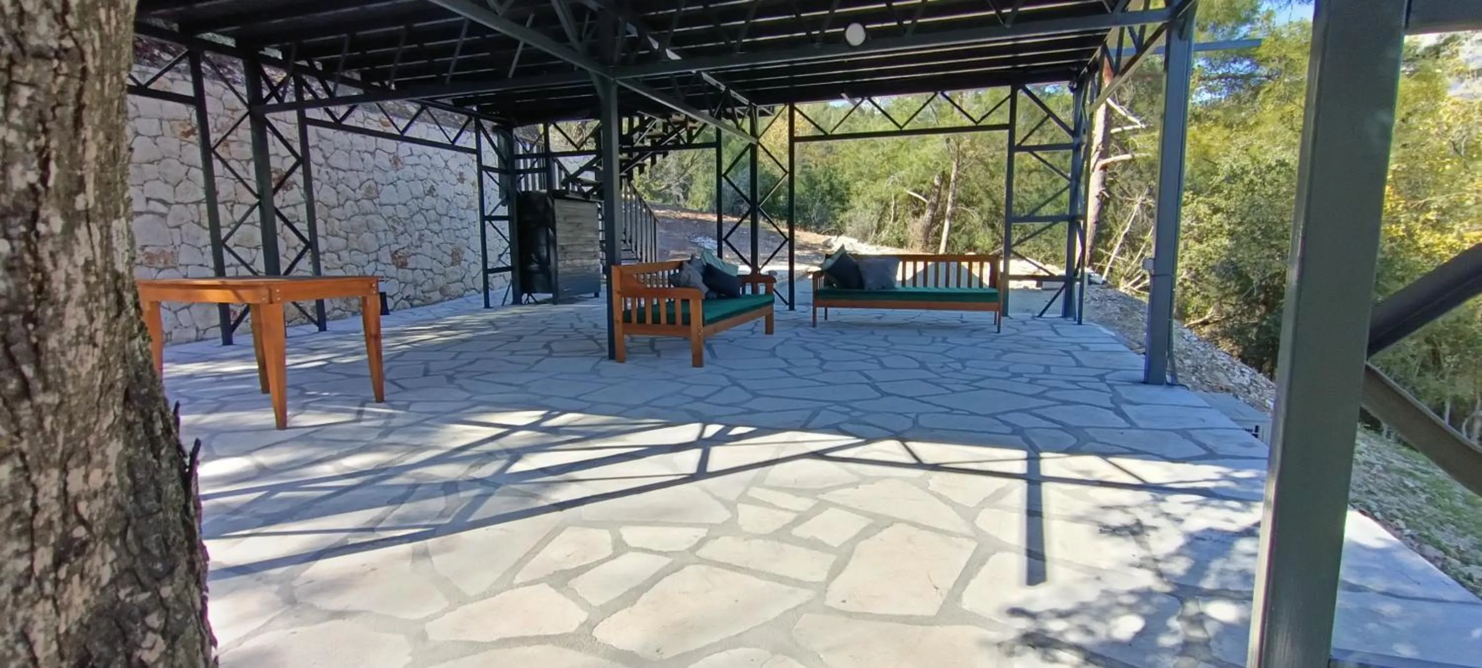 Patio in Lycia Nature House