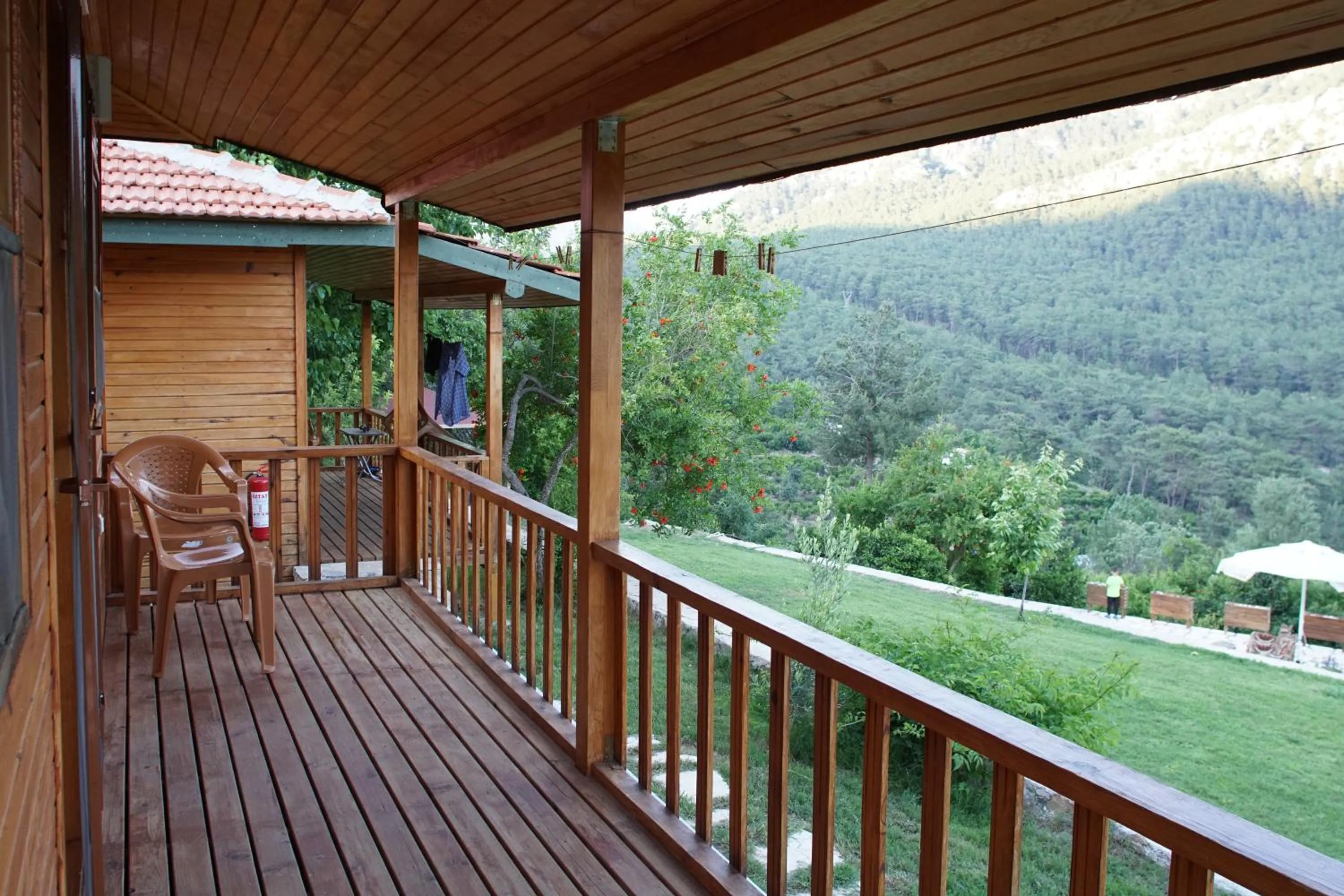 Balcony/Terrace in Lycia Nature House