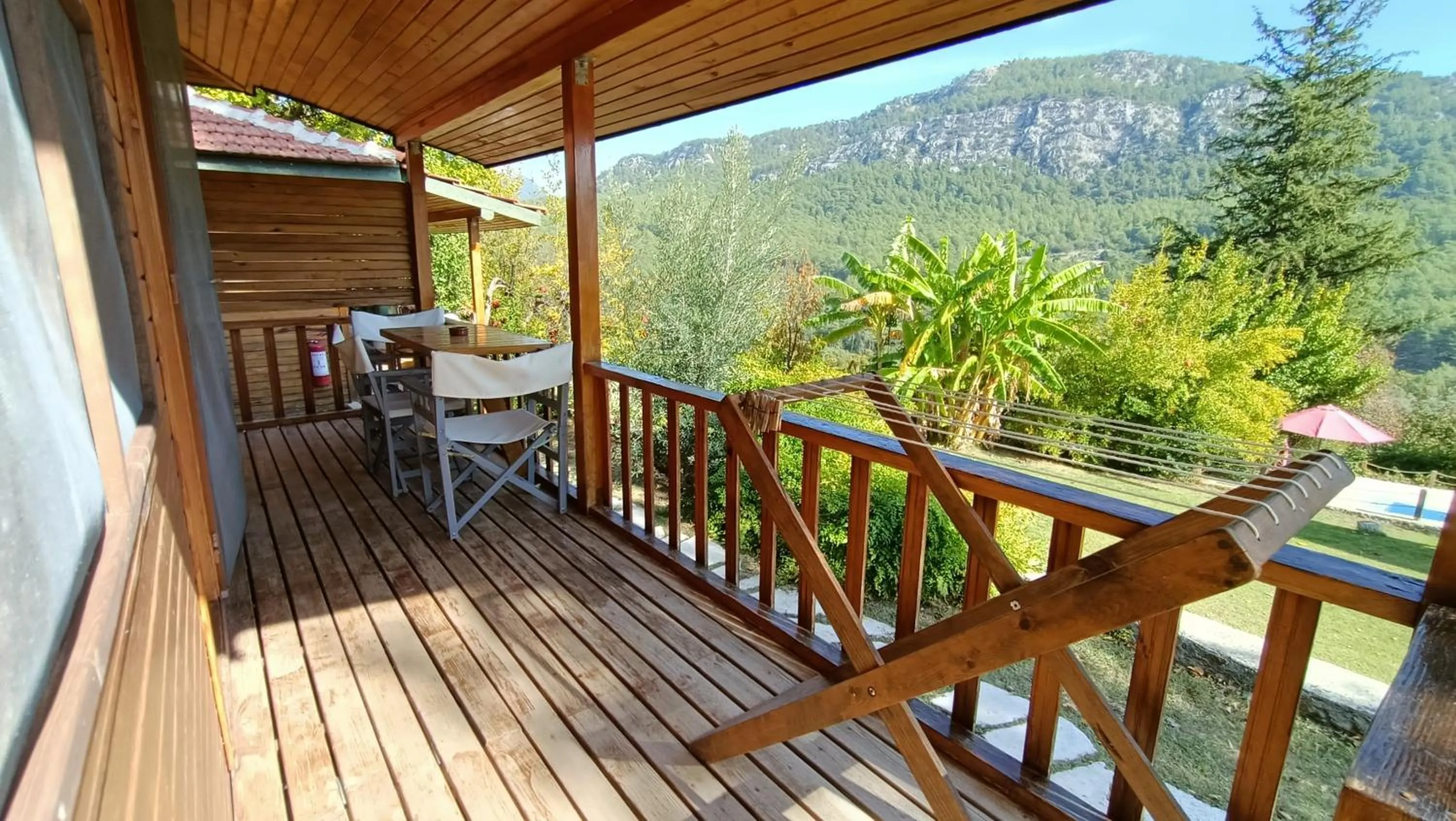 Balcony/Terrace in Lycia Nature House