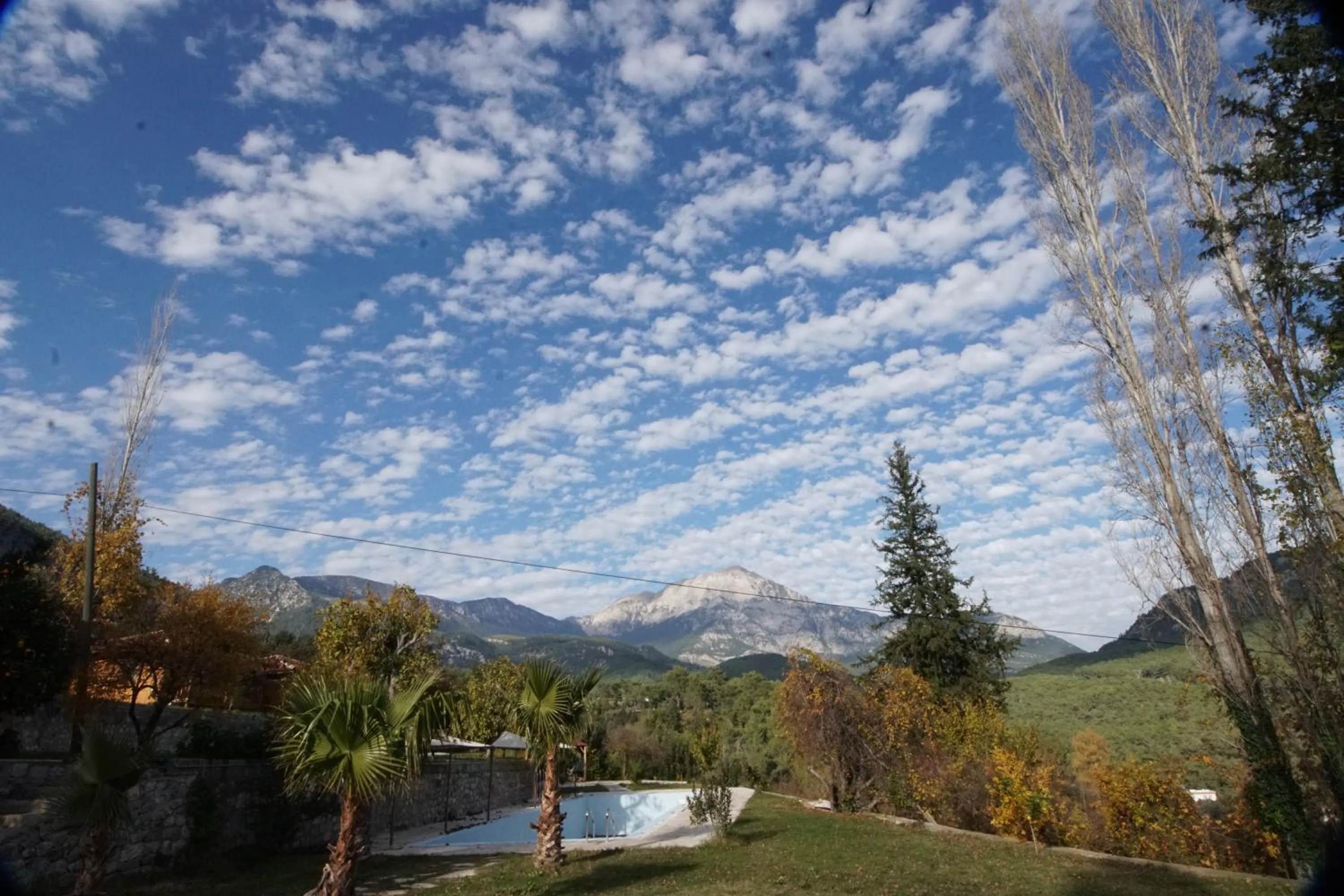Garden view in Lycia Nature House