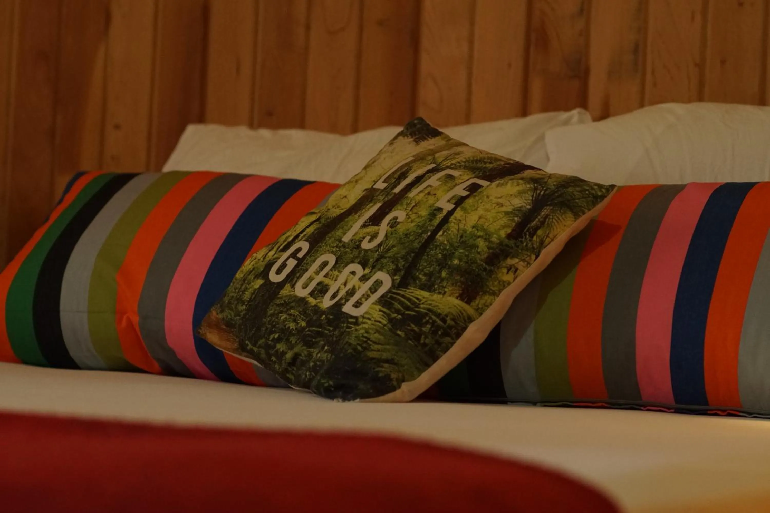 Decorative detail, Bed in Lycia Nature House