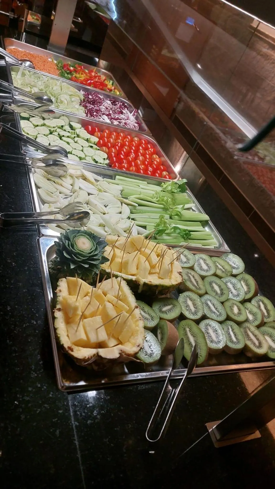 Buffet breakfast in Bes Hotel Bergamo Ovest