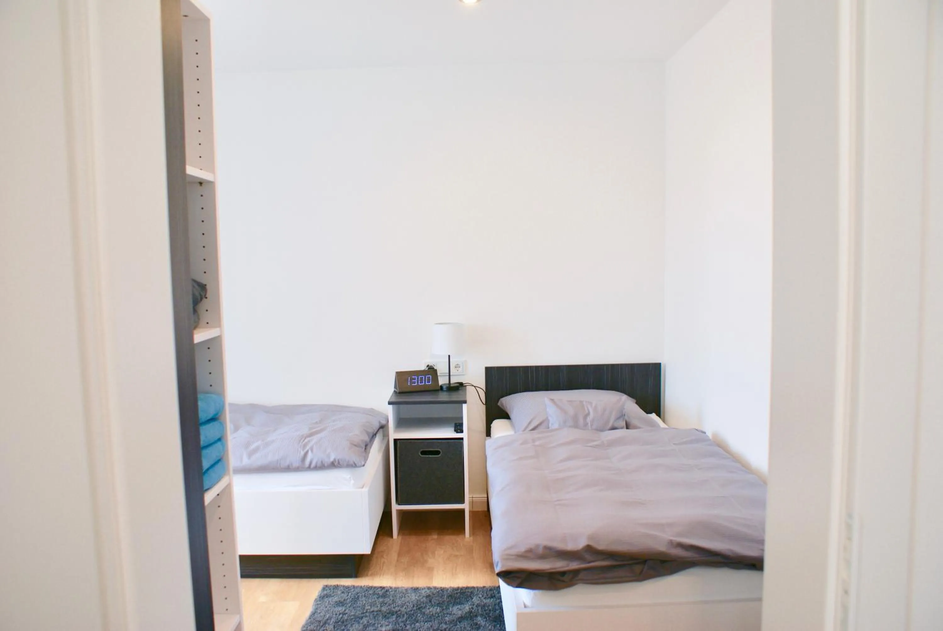 Photo of the whole room, Bed in Deichhotel Rose