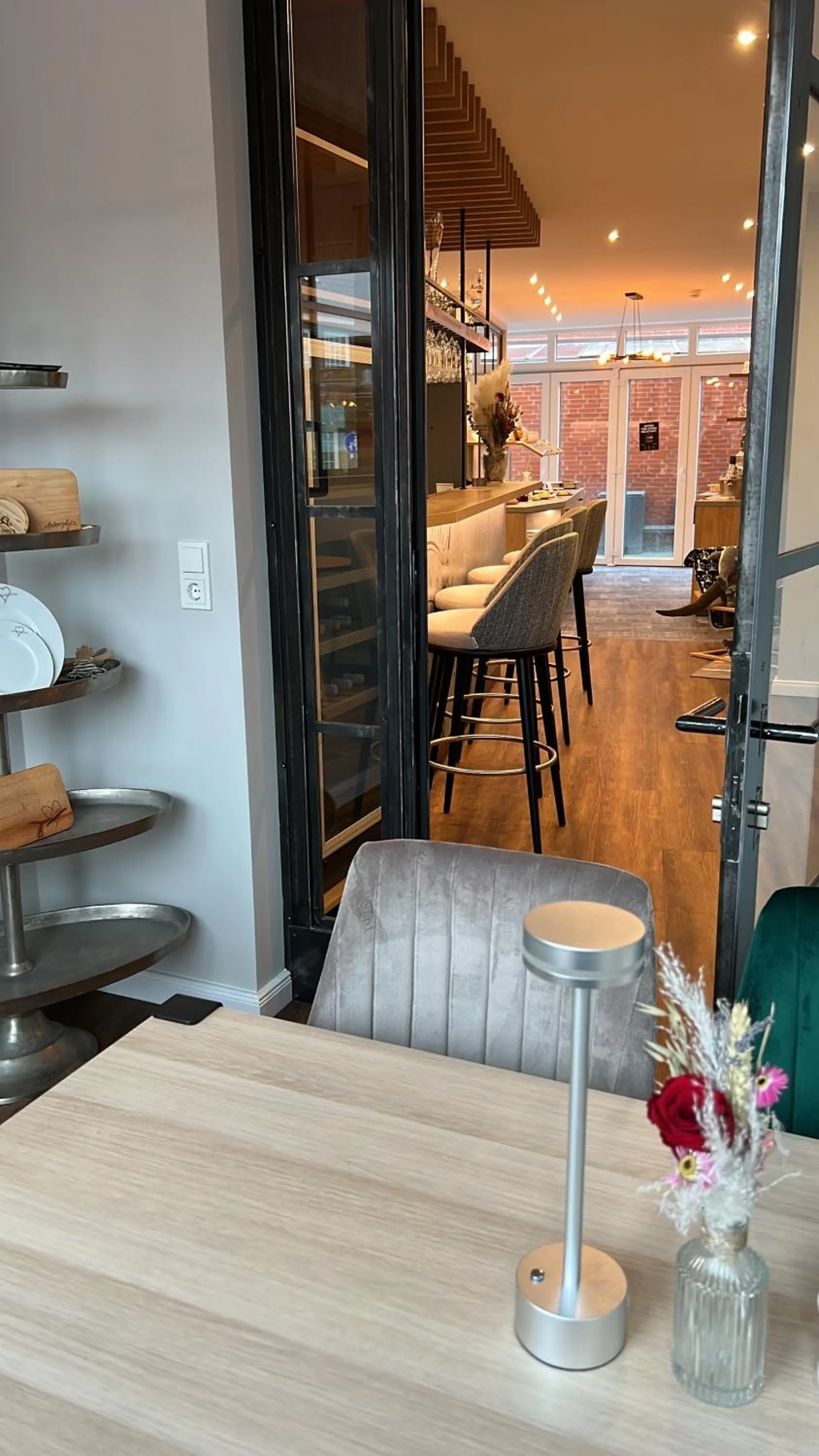 Dining area in Deichhotel Rose