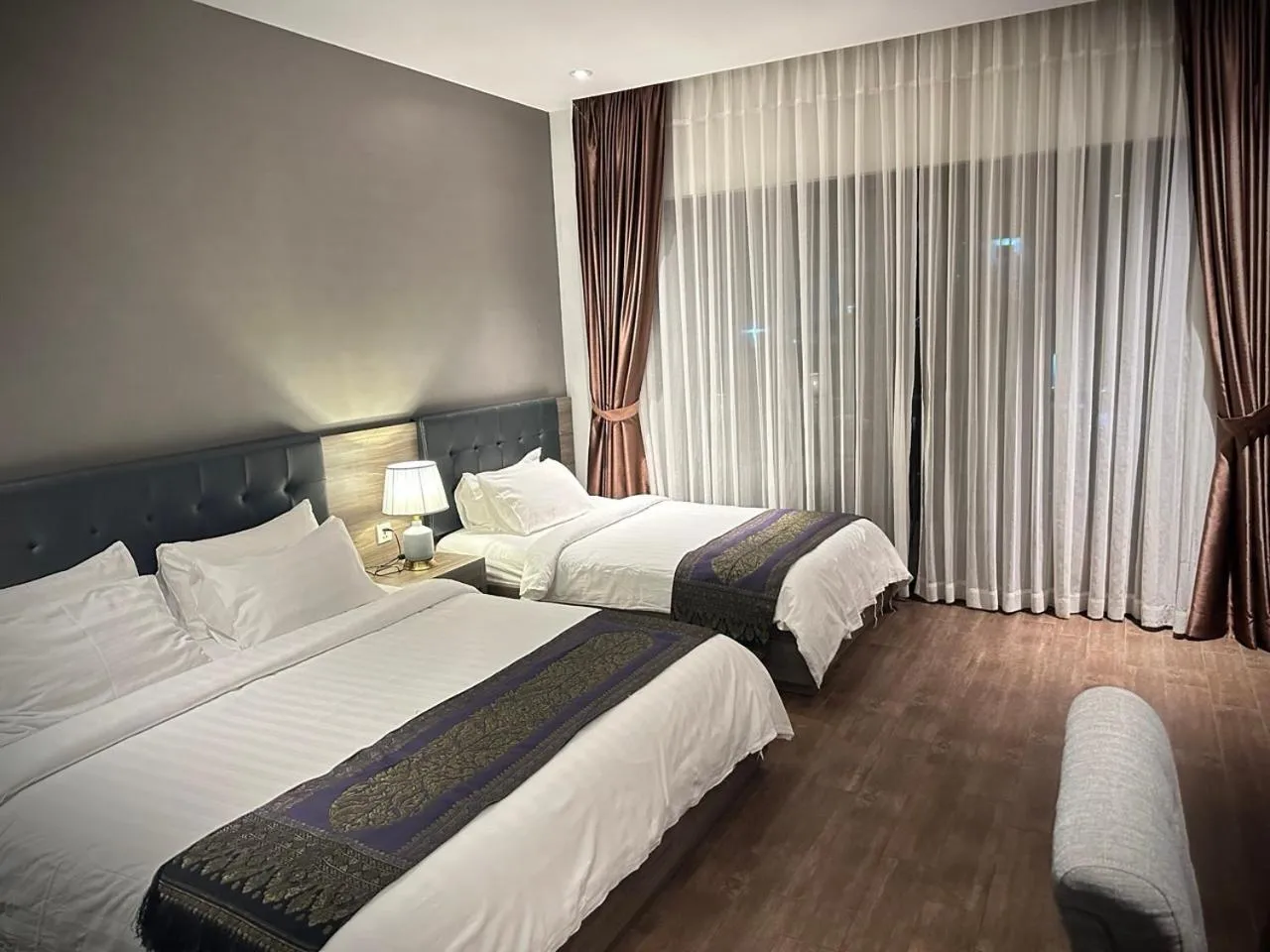 Bed in KEP BAY HOTEL & RESORT