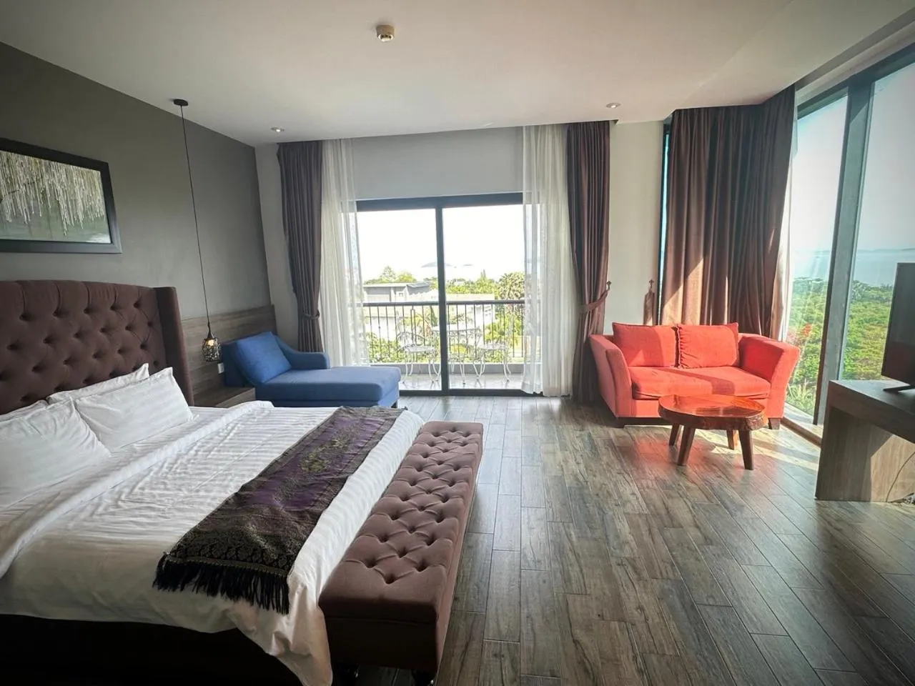 Bed in KEP BAY HOTEL & RESORT