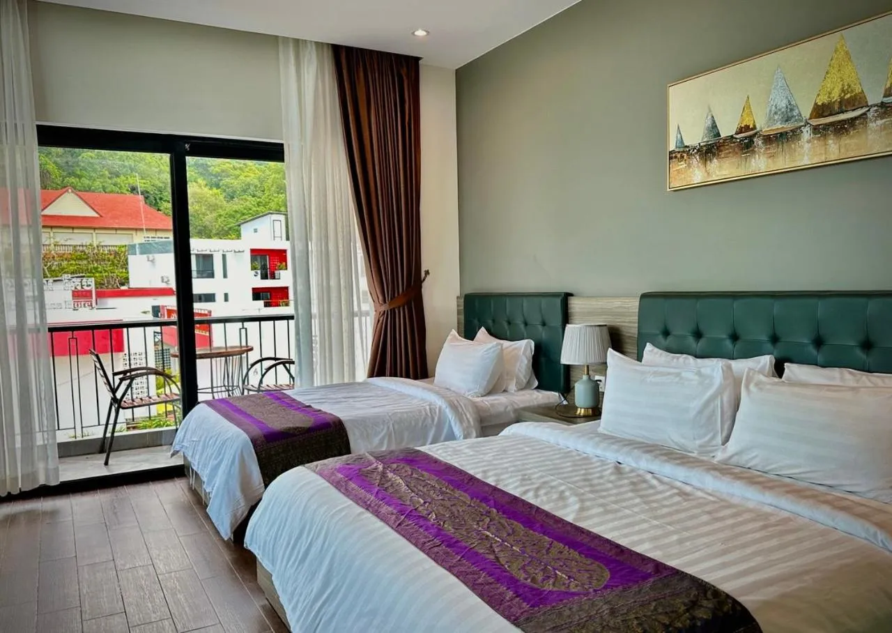 Bed in KEP BAY HOTEL & RESORT