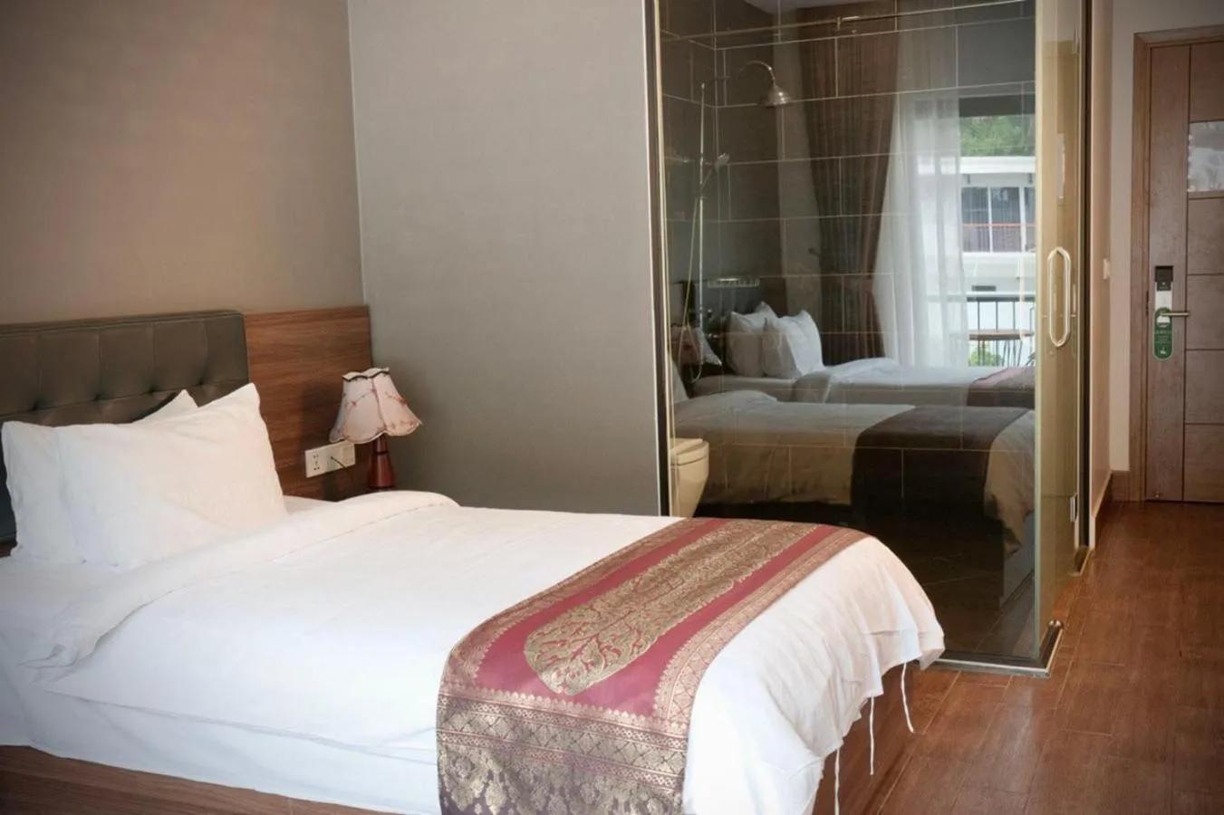 Bed in KEP BAY HOTEL & RESORT