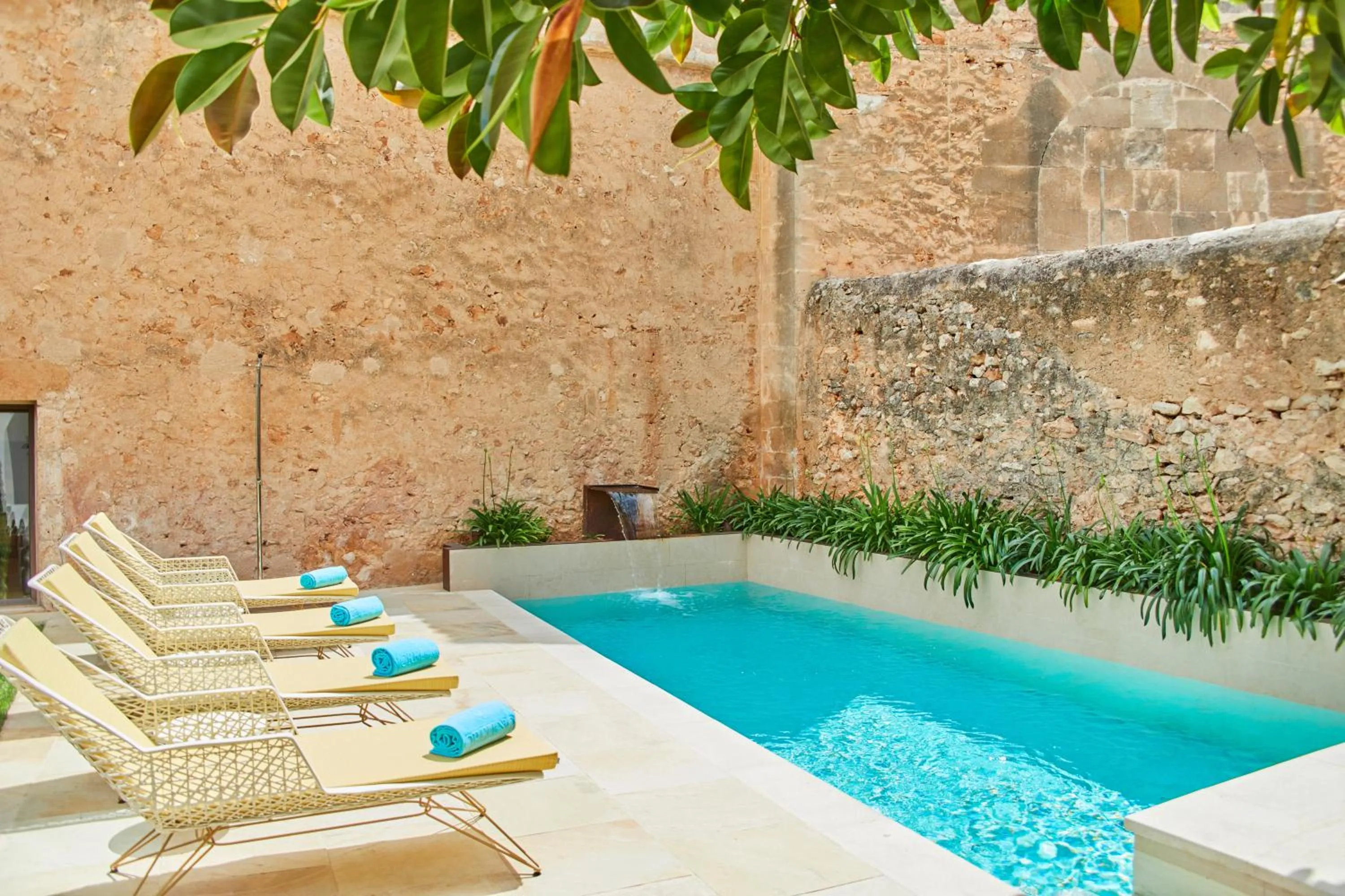 Swimming pool in Sa Creu Nova Petit Palais Art & Spa