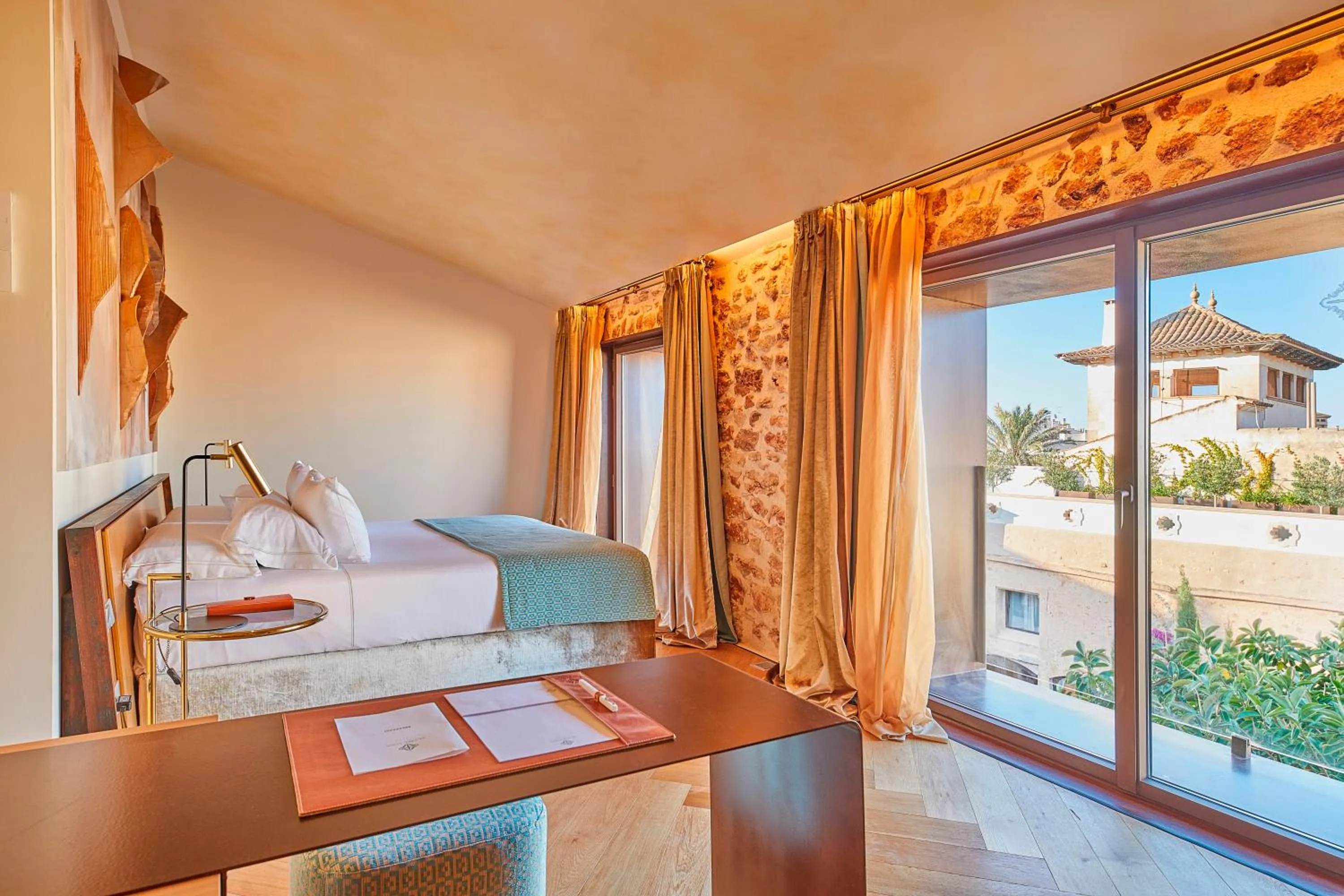 Bedroom, Bed in Sa Creu Nova Petit Palais Art & Spa